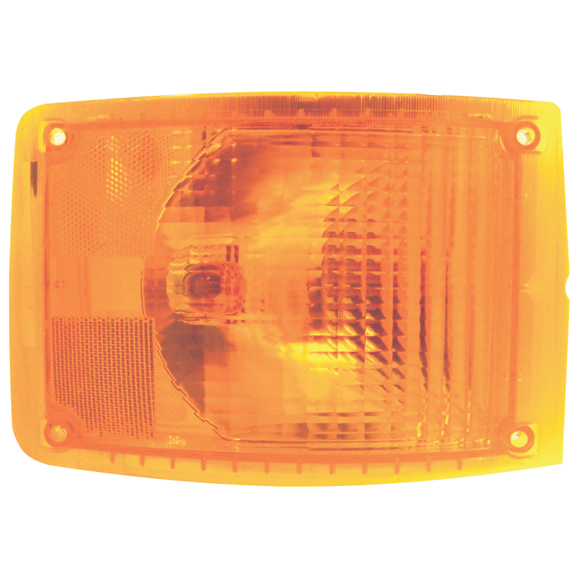 Cuarto direccional Dina ámbar izquierdo 12V de foco Traktolamp 2093TL