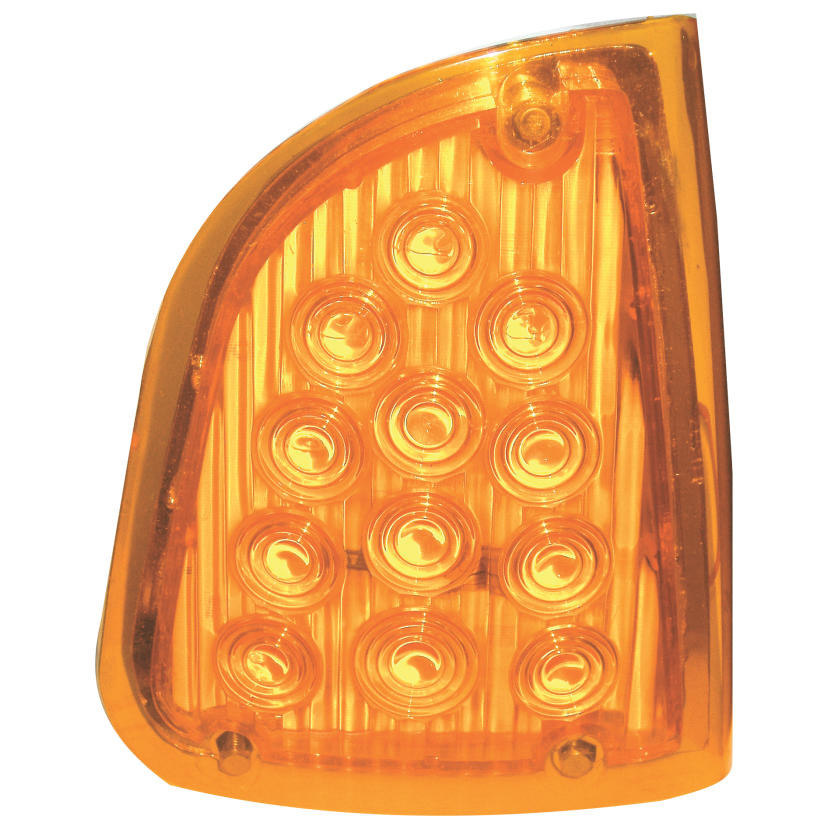 Cuarto direccional Kenworth 12 LED ámbar derecho 12/24V Traktolamp 8357R