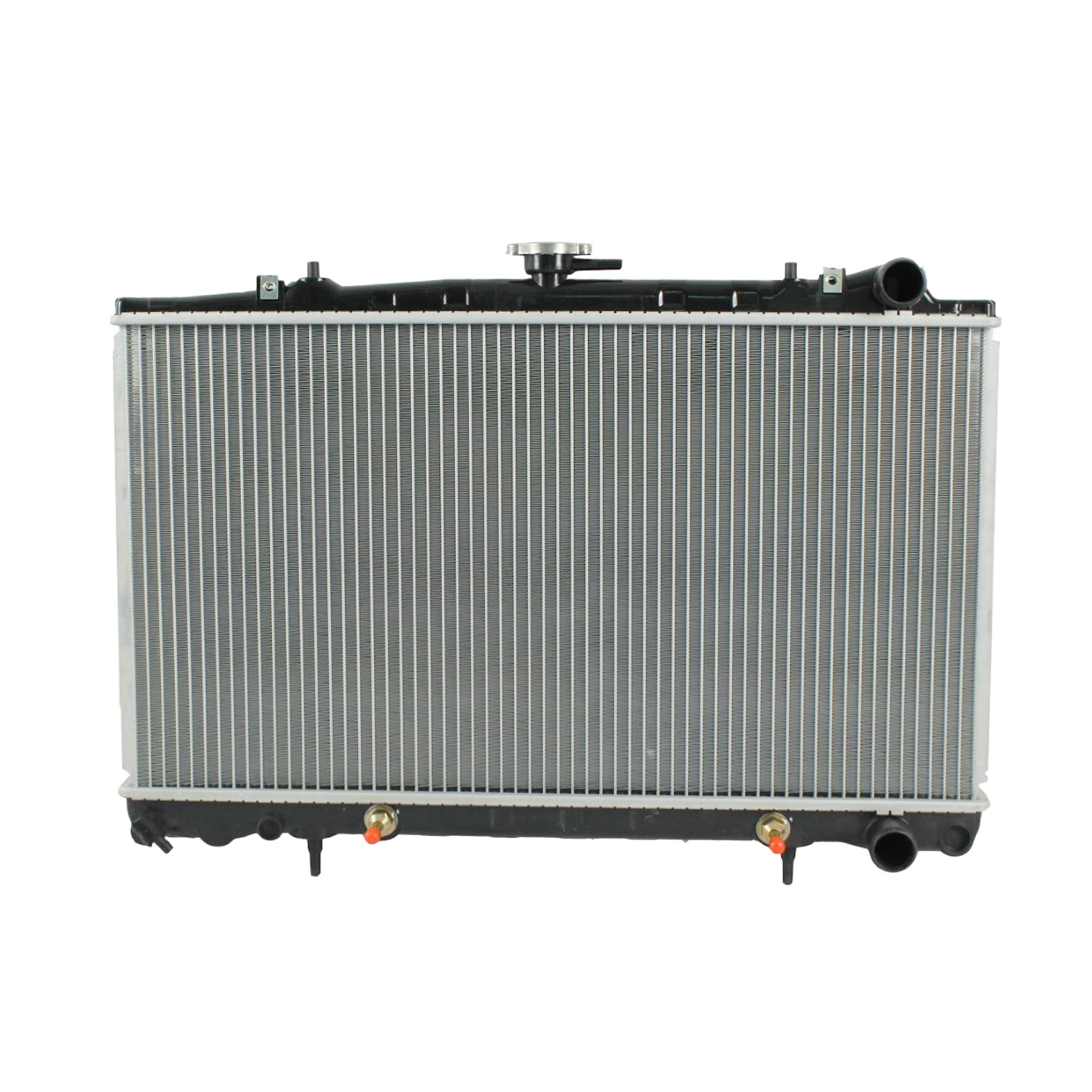 Radiador Automotriz Nissan 240 SX T/A 89-94 16mm Tubo Soldado marca Deyac