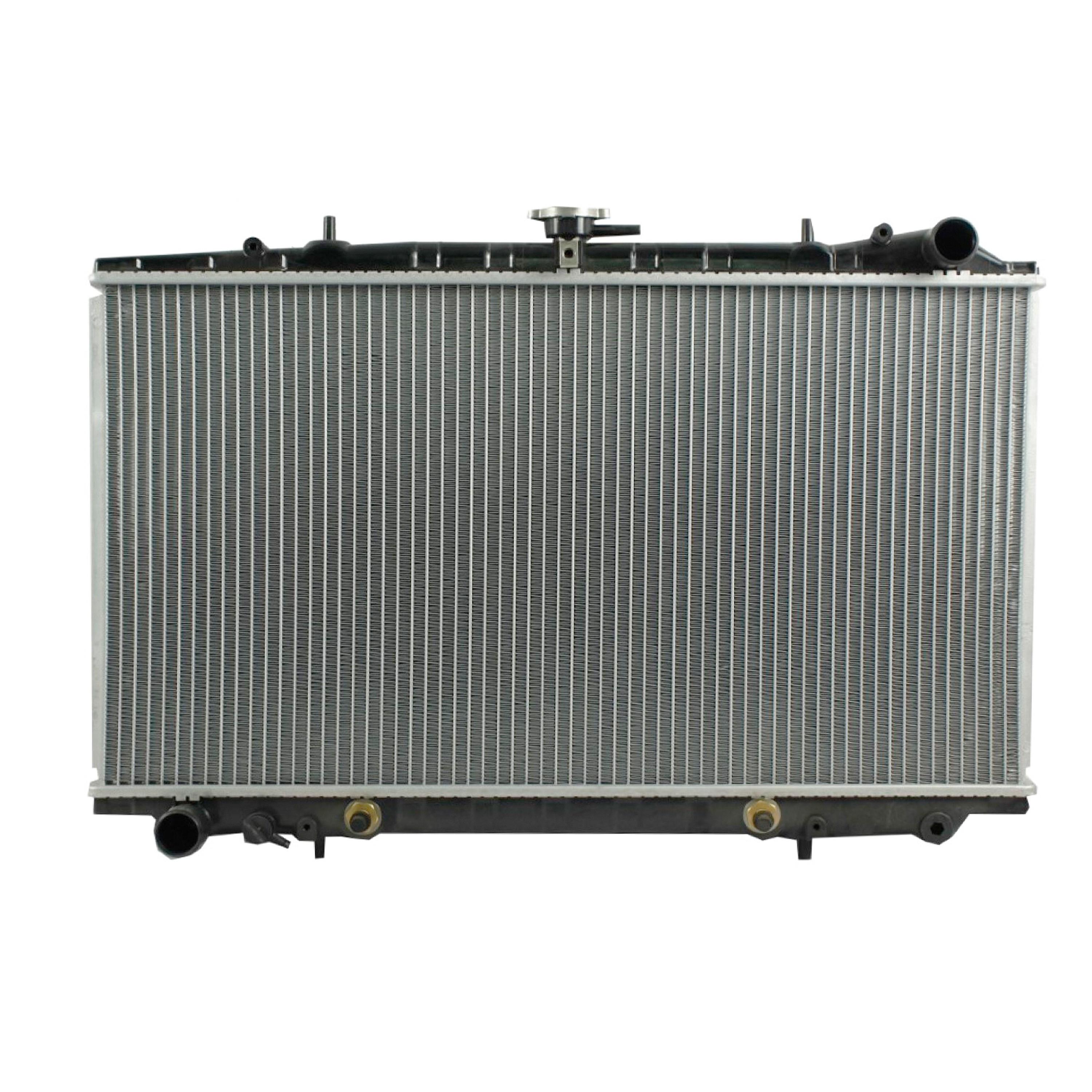 Radiador Automotriz Nissan Axxess 4x4 Stanza T/A 90-95 26mm Tubo Soldado marca Deyac