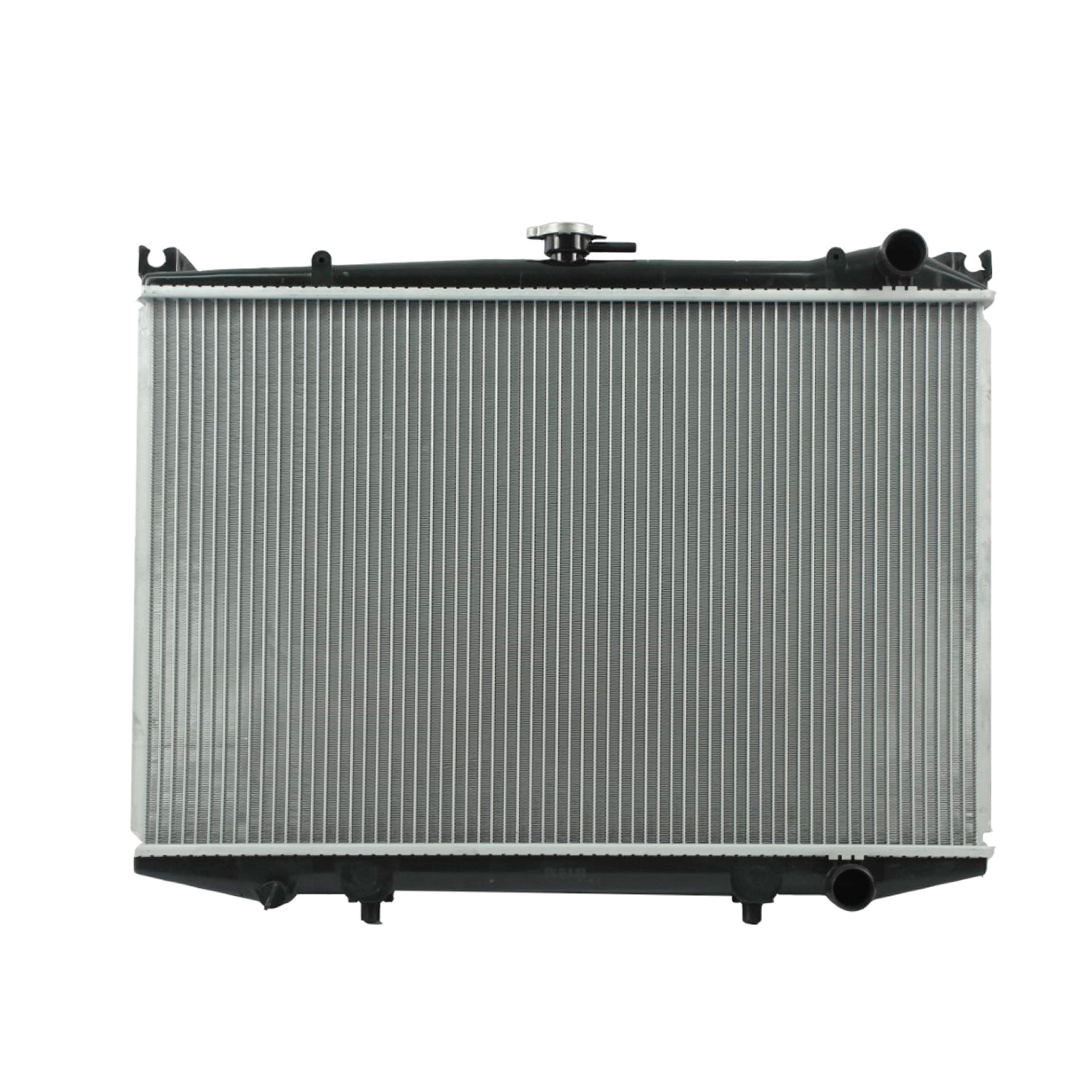 Radiador Automotriz Nissan D-21 Pathfinder, Pickup T/A T/M 86-97 16mm Tubo Soldado marca Deyac