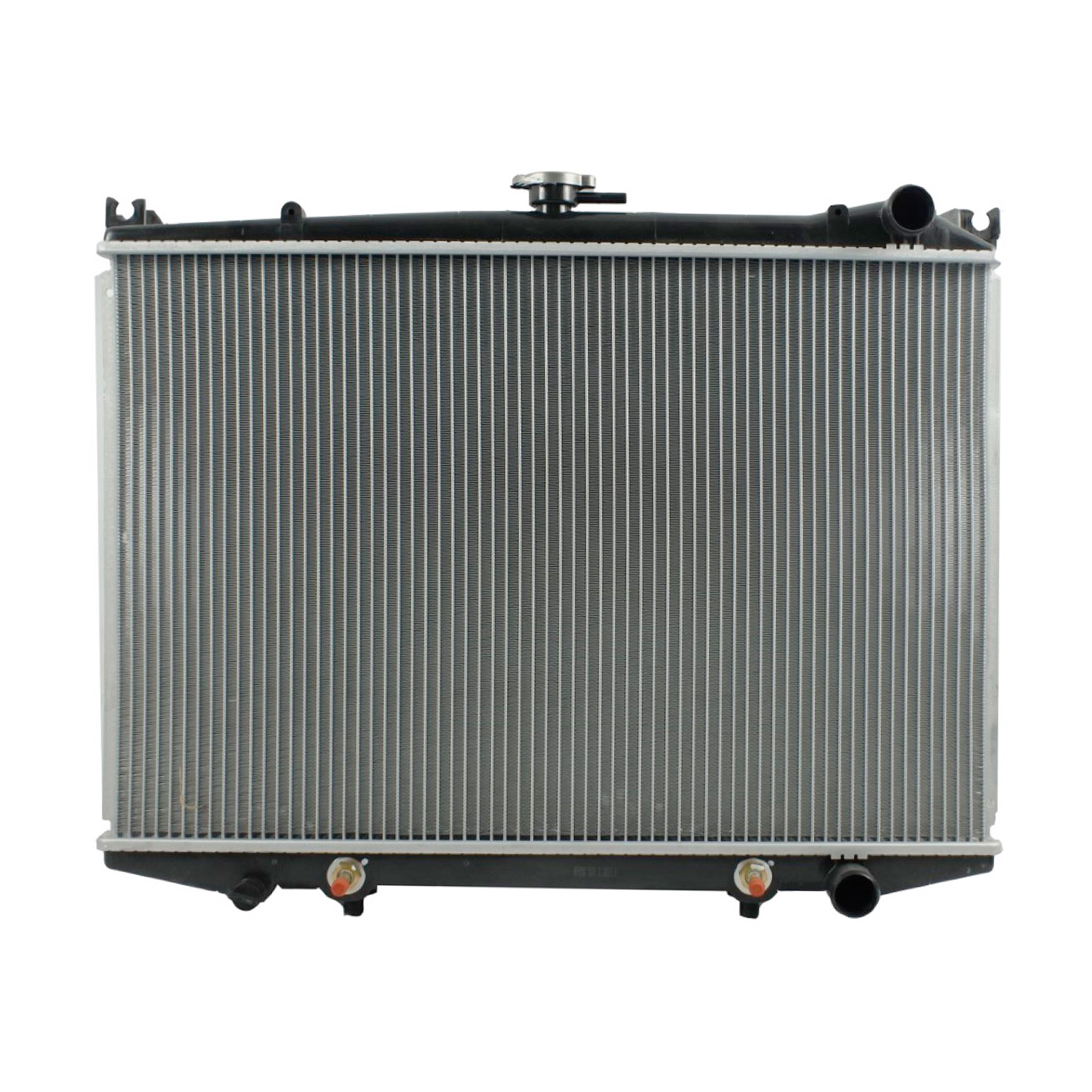 Radiador Automotriz Nissan D-21 Pathfinder, Pickup T/A T/M 86-97 16mm Tubo Soldado marca Deyac