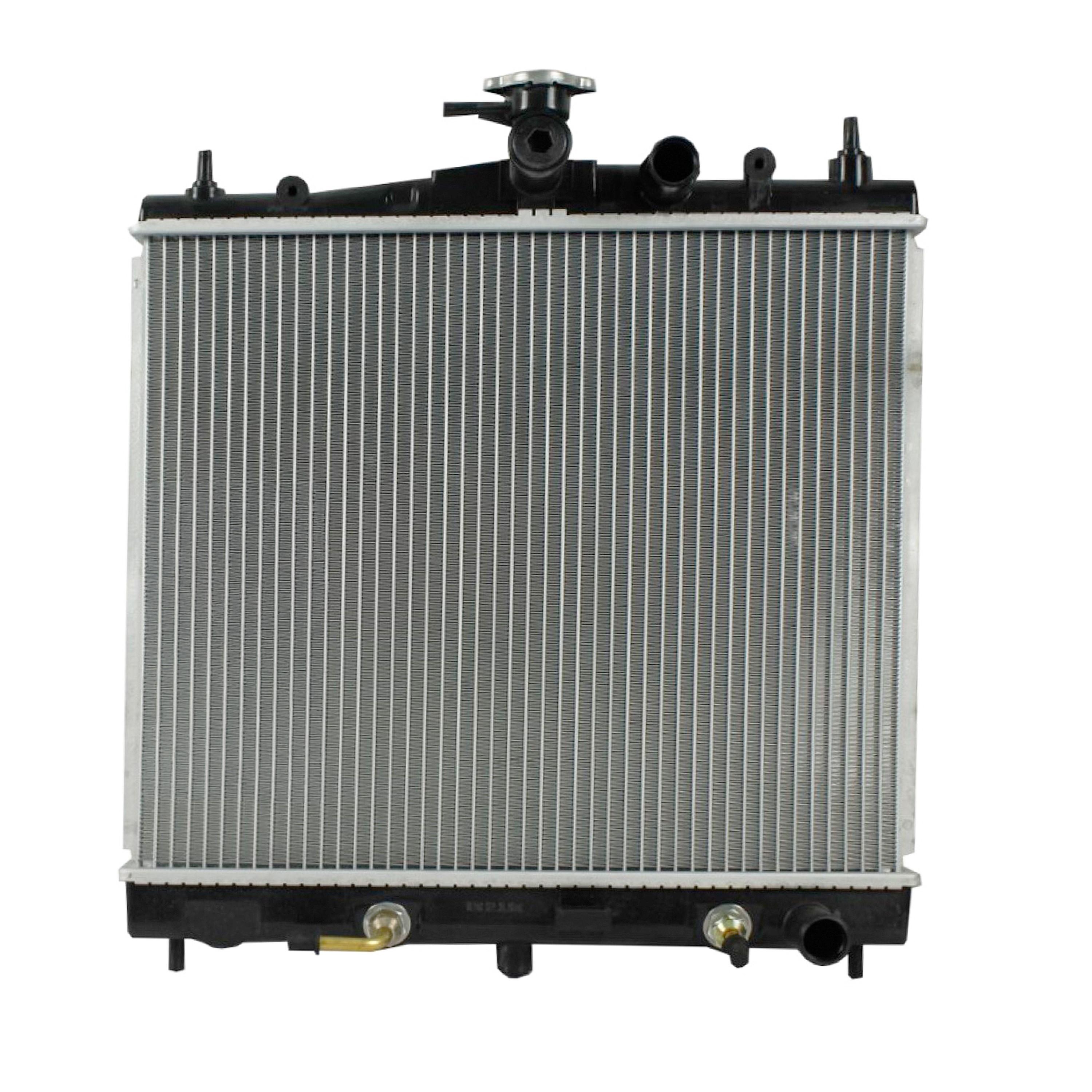 Radiador Automotriz Nissan Micra K12 T/M 03-10 16mm Tubo Soldado marca Deyac