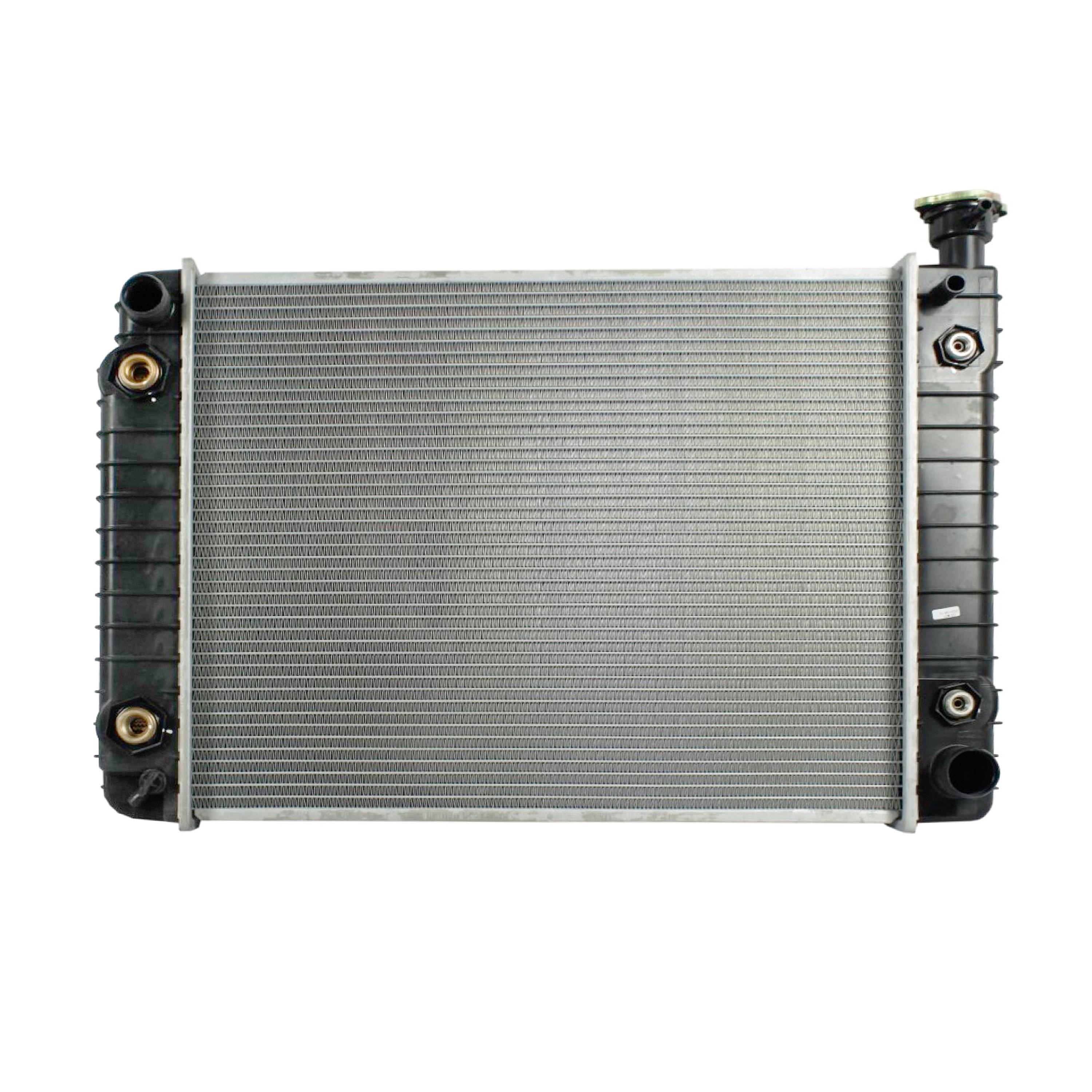 Radiador Automotriz GM Cheyenne Silverado, C1500, C2500, C3500, SIERRA 1500, 2500, 3500 T/A 88-93 26mm Tubo Soldado marca Deyac