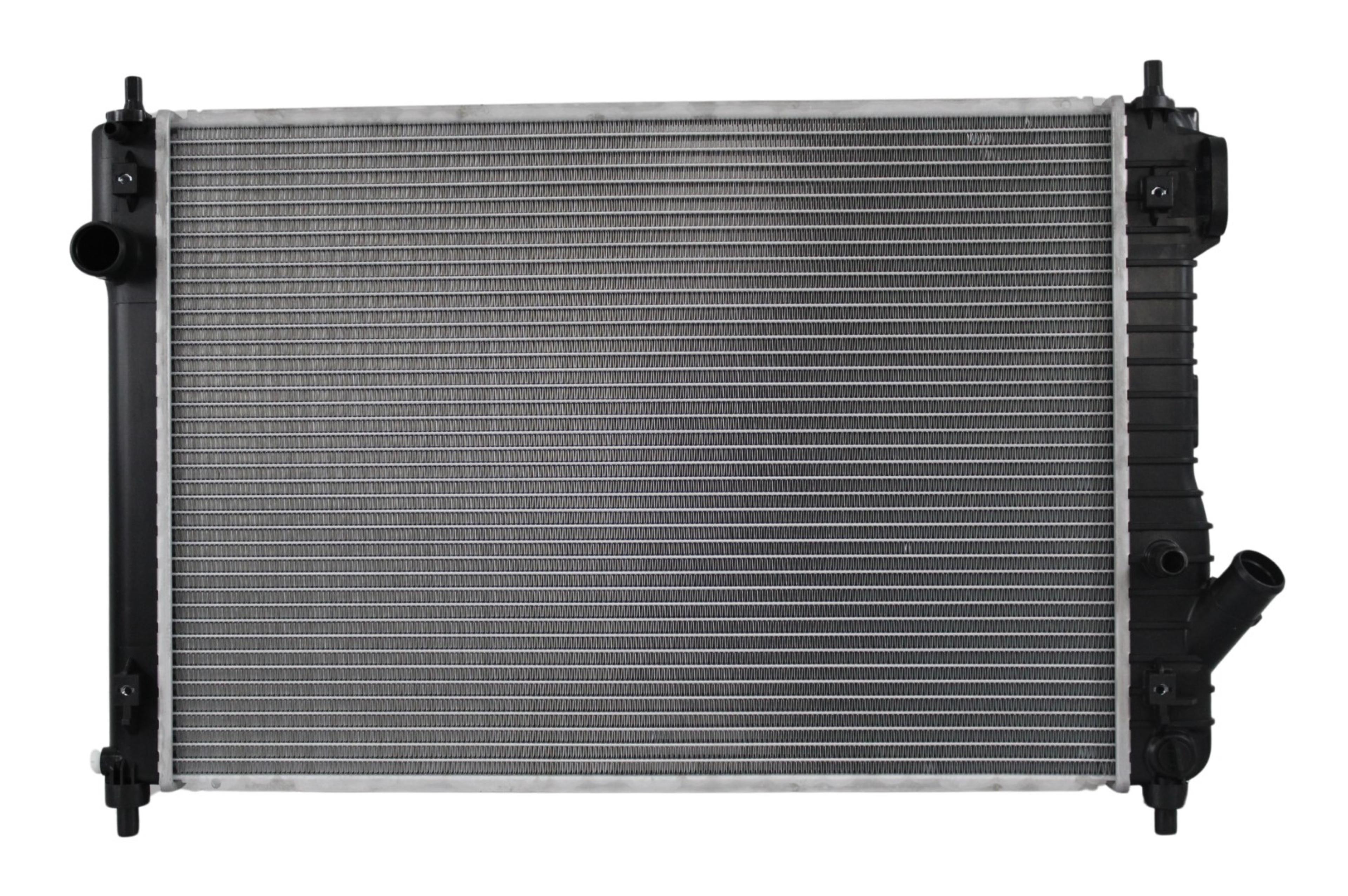 Radiador Automotriz GM Pontiac, Suzuki Aveo base Aveo 5,G3,Swift T/A 09-18 26mm Tubo Soldado marca Deyac