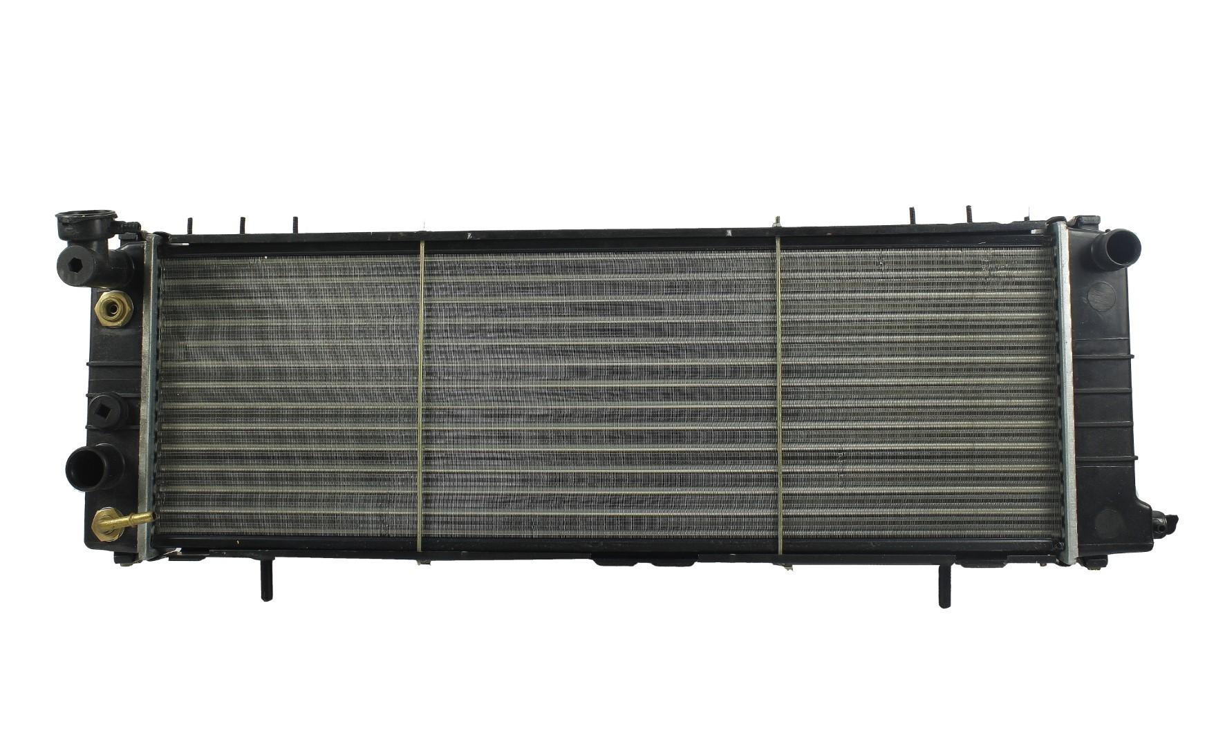Radiador Automotríz Jeep Cherokee Comanche Briarwood 4 Cilindros T/A 91-01 34mm Aluminio M marca Deyac