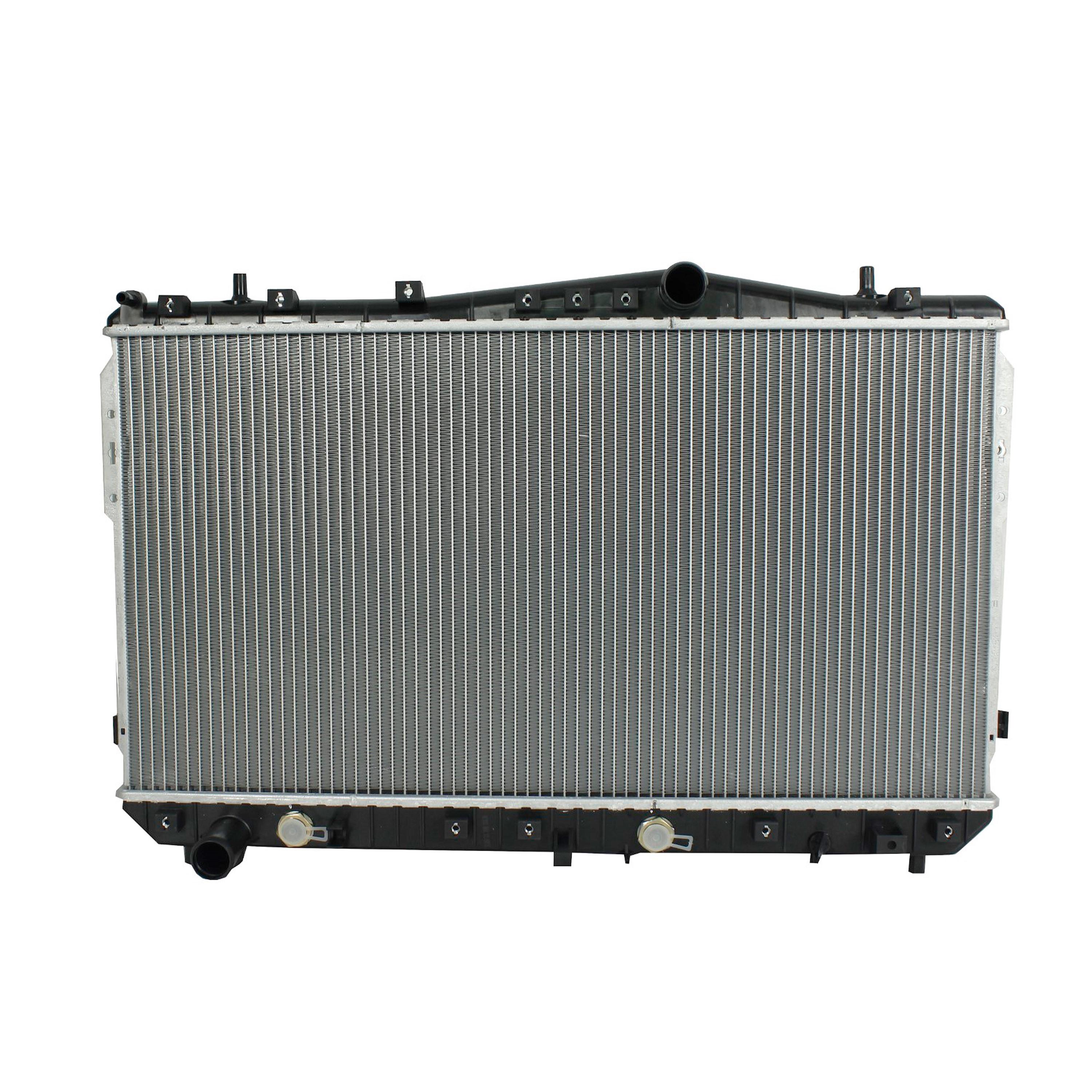 Radiador Automotriz GM Suzuki Optra base LS,LT,Forenza, Reno T/A 04-10 16mm Tubo Soldado marca Deyac
