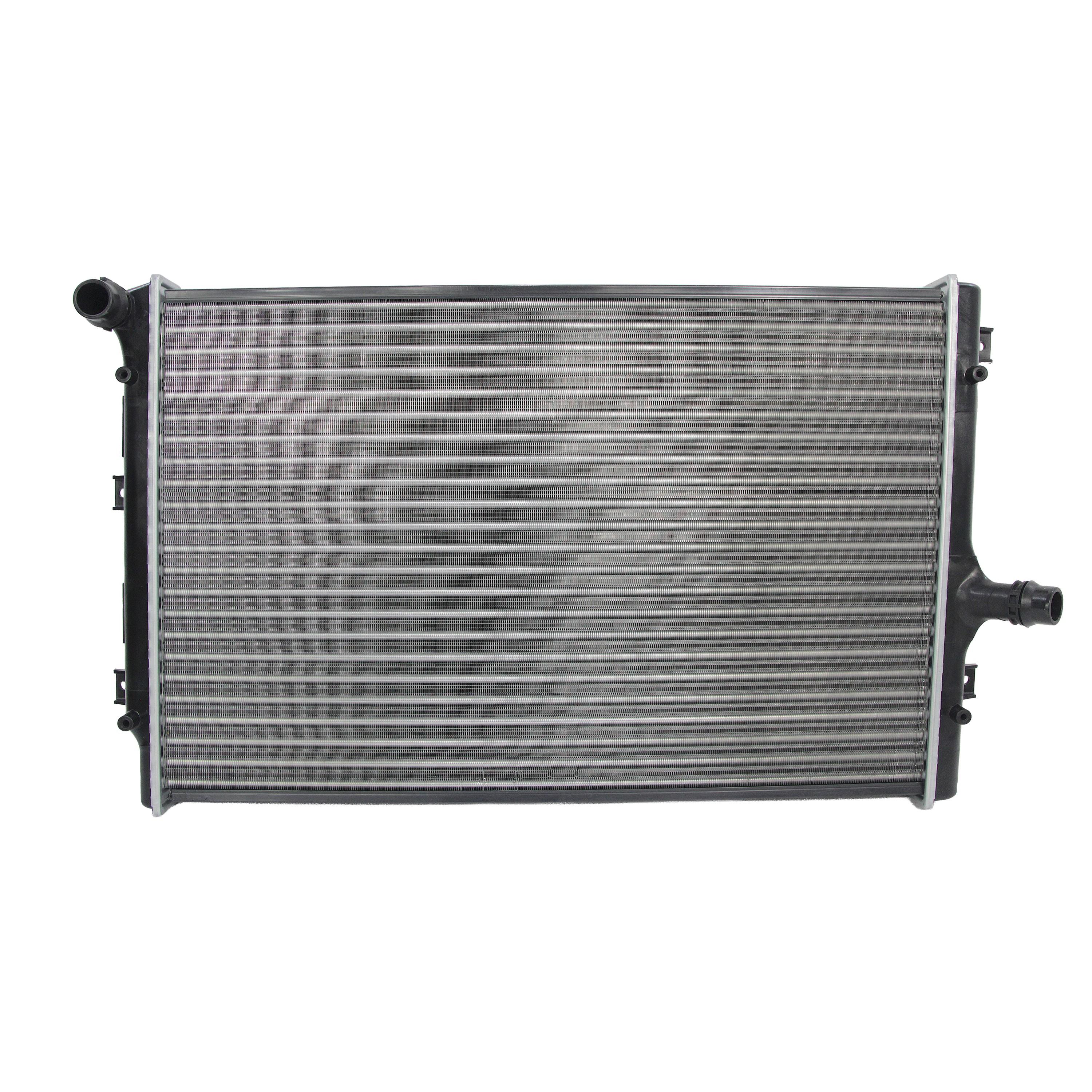 Radiador Automotriz Audi A3 Q3, A6, Altea, Leon, Toledo, Beetle, Bora, EOS, Golf, Jetta, Passat T/E 04-15 34mm Aluminio M marca Deyac