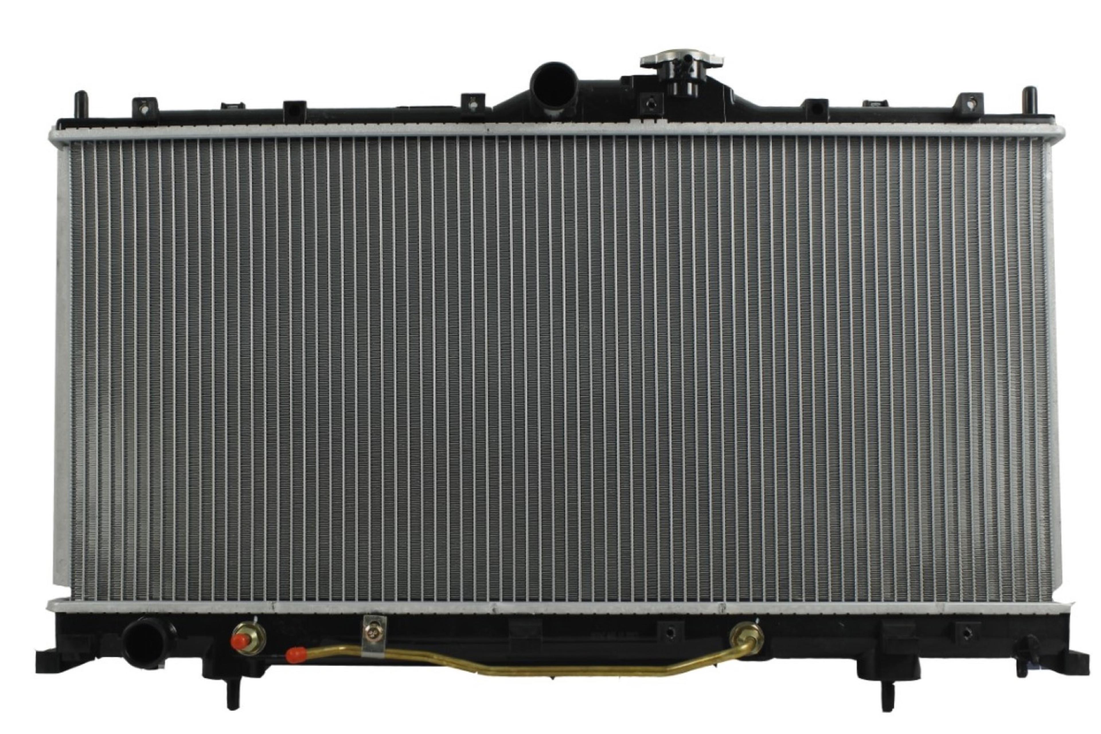 Radiador Automotriz Mitsubishi Eclipse GS Spor Spyder T/A 06-12 16mm Tubo Soldado marca Deyac