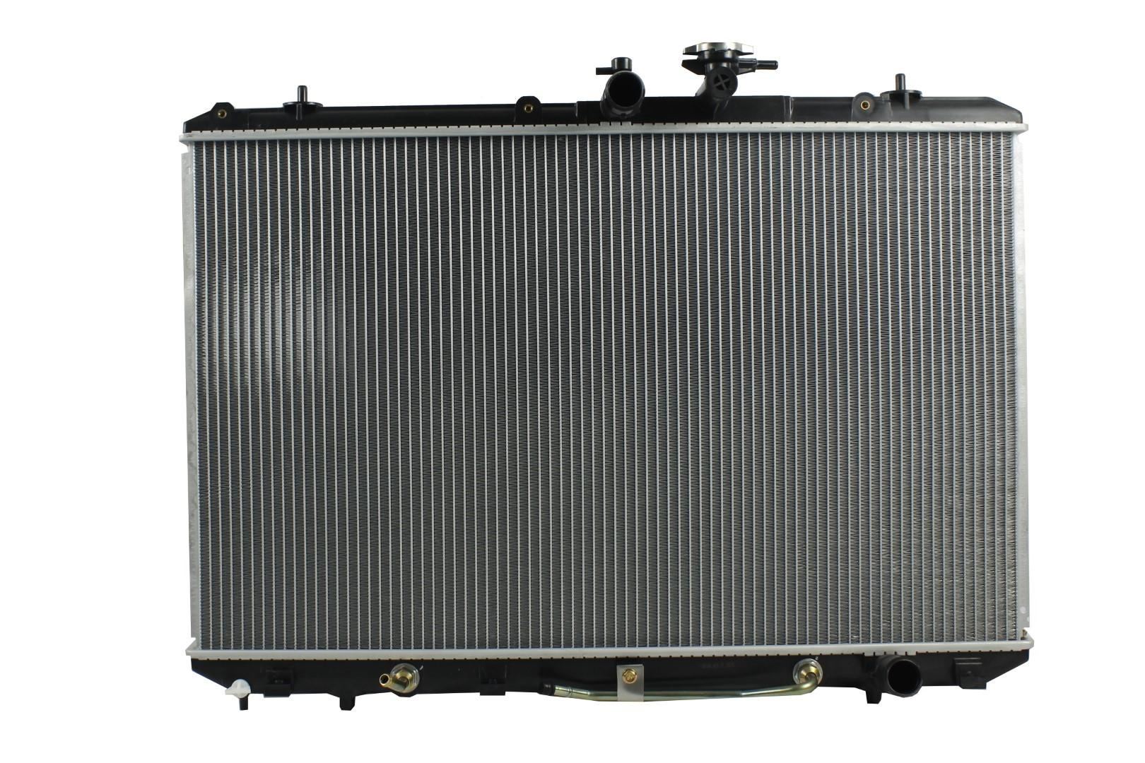 Radiador Automotriz Toyota Highlander base Premium, Limited, Plus, SE, Sport, Sport premium T/A 08-13 26mm Tubo Soldado marca Deyac