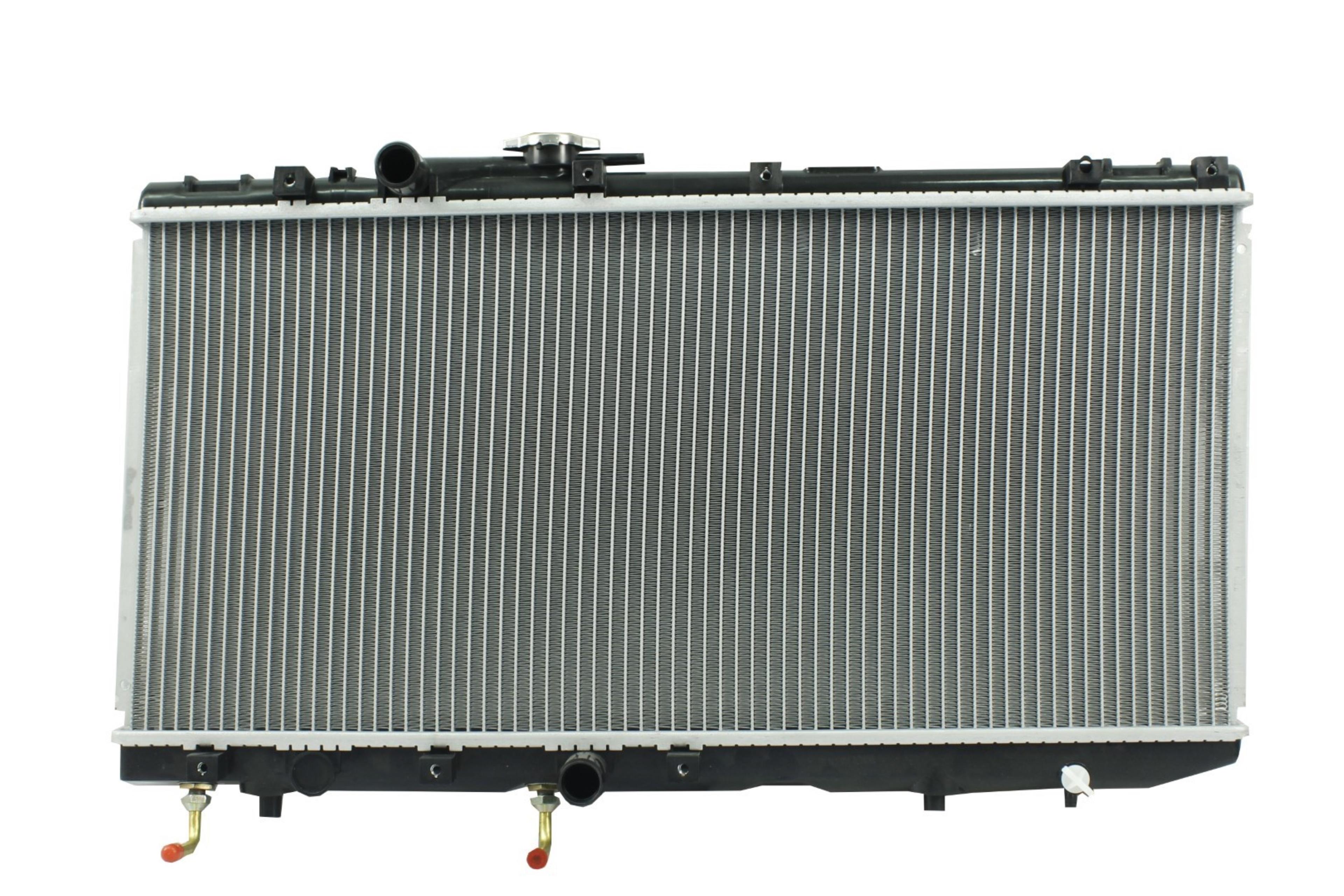 Radiador Automotriz Toyota Paseo Tercel,DLX, LE, STD T/A 91-94 16mm Tubo Soldado marca Deyac