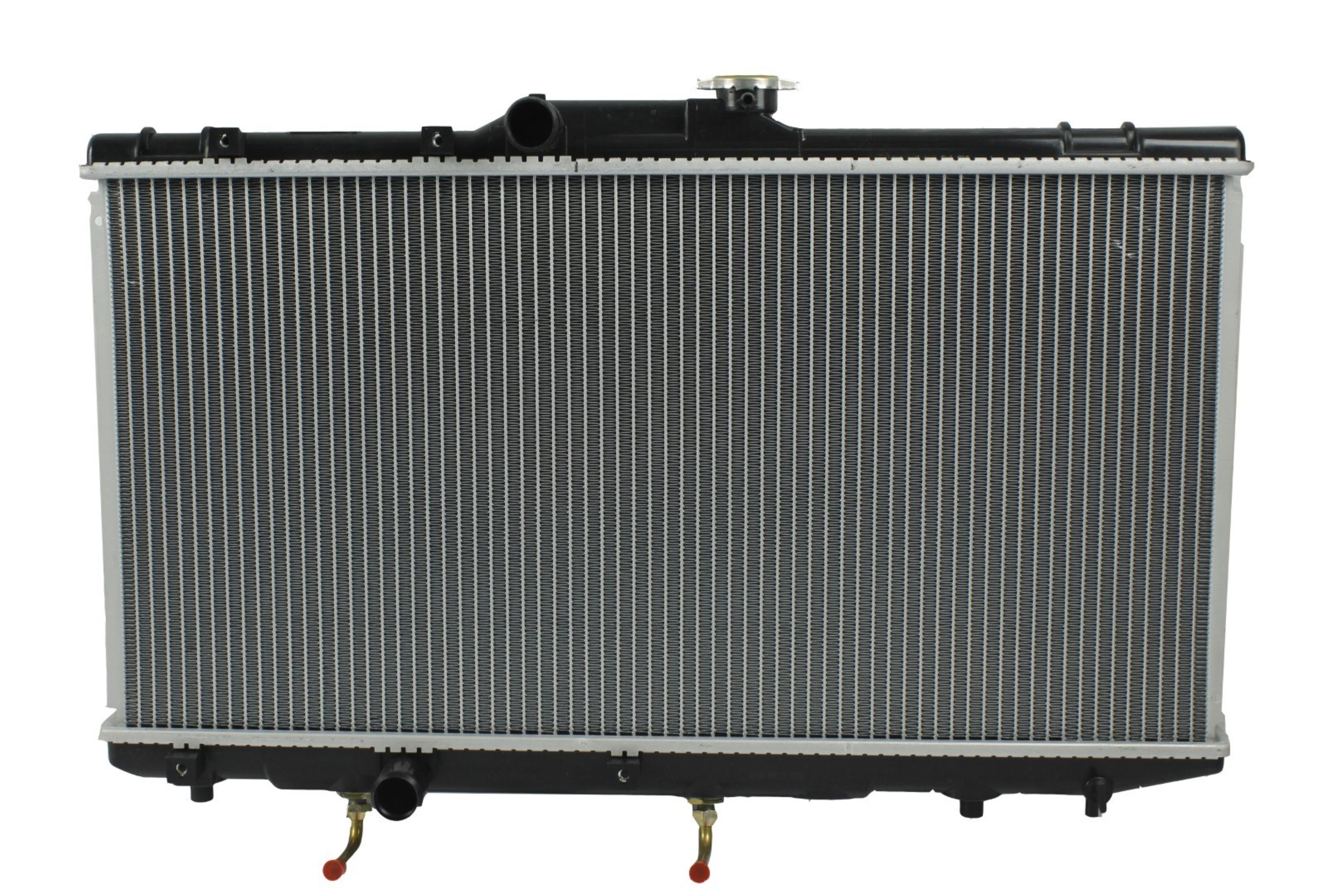 Radiador Automotriz Toyota Corolla LE, CE, DX, Geo prizm T/A 93-97 26mm Tubo Soldado marca Deyac