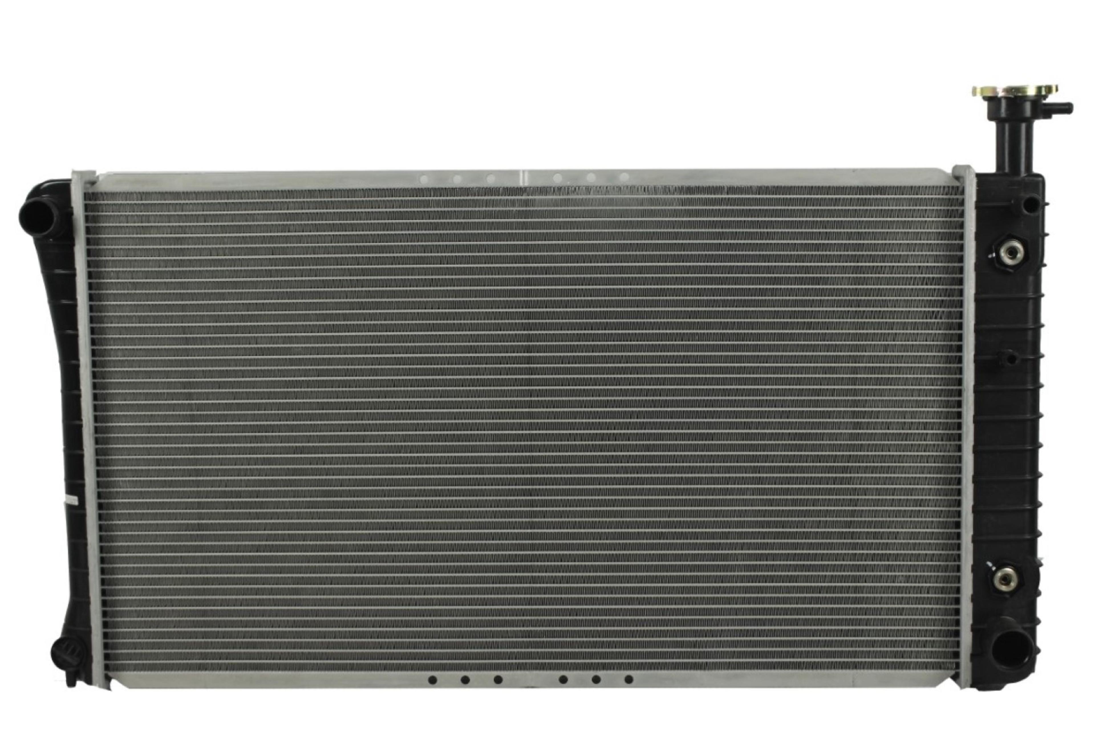 Radiador Automotriz Chevrolet G series van G10,G20,G30, 5.0, 5.7 T/A 92-96 32mm Tubo Soldado marca Deyac