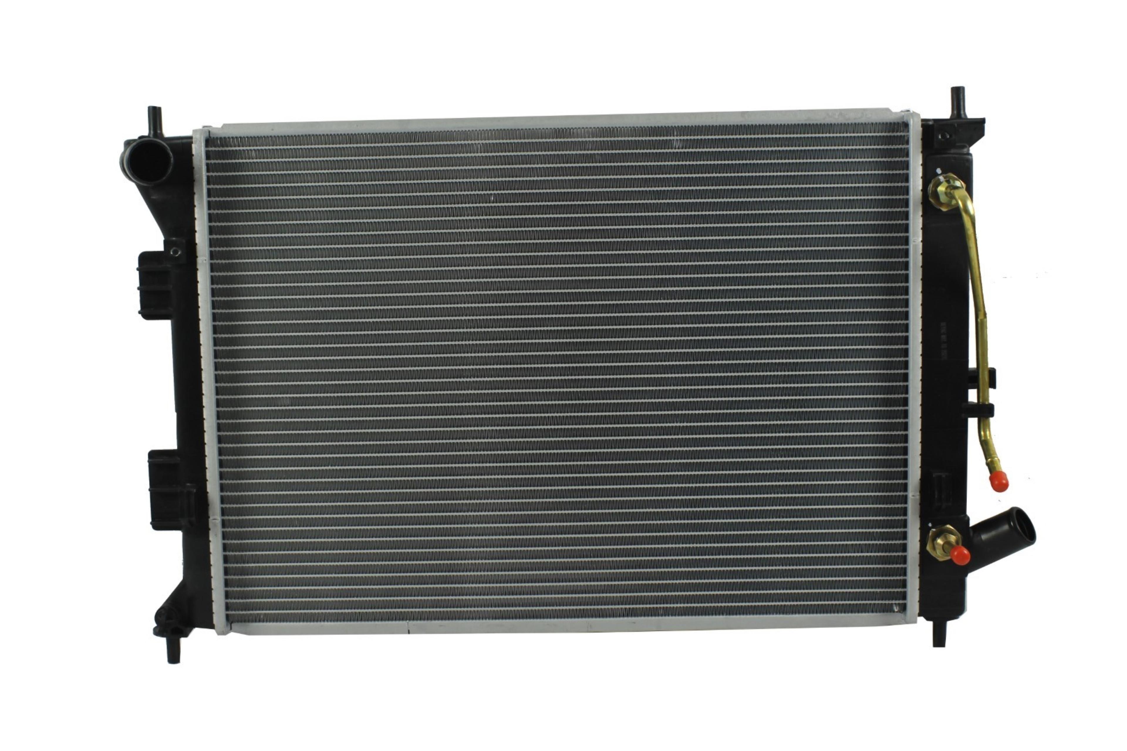Radiador Automotriz Hyundai Kia Elantra Forte T/A 12-14 16mm Tubo Soldado marca Deyac