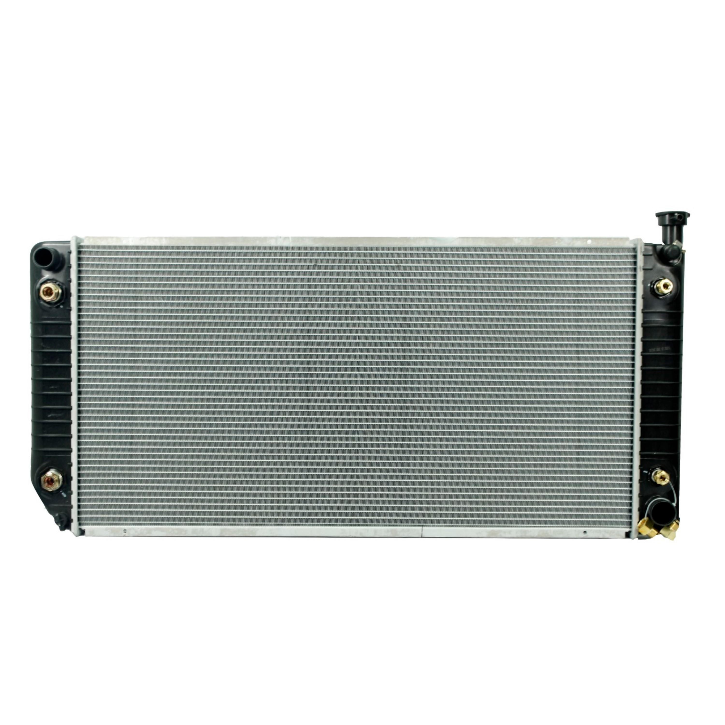 Radiador Automotriz Cadillac Chevrolet Escalade Escalade,Blazer,Silverado Sport,C1500,2500 Cheyenne Custum T/A T/A 99-00 56mm Tubo Soldado marca Deyac