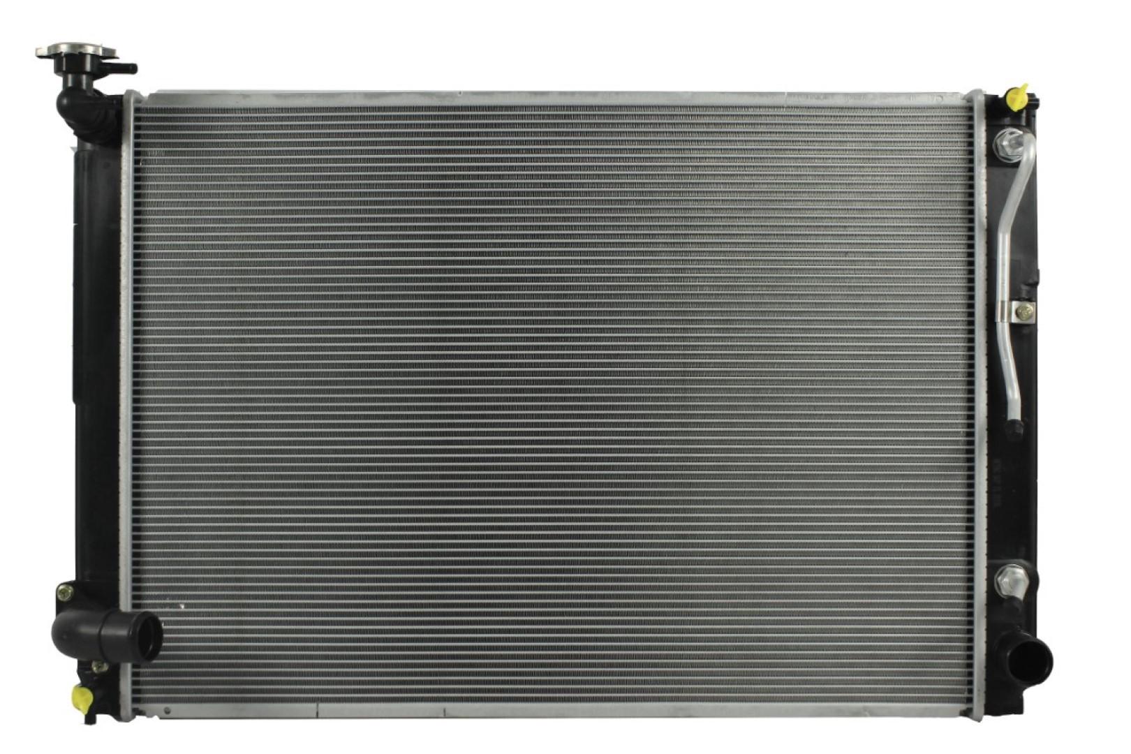 Radiador Automotriz Toyota Sienna Lex Rx 350 T/A 07-10 22mm Tubo Soldado marca Deyac