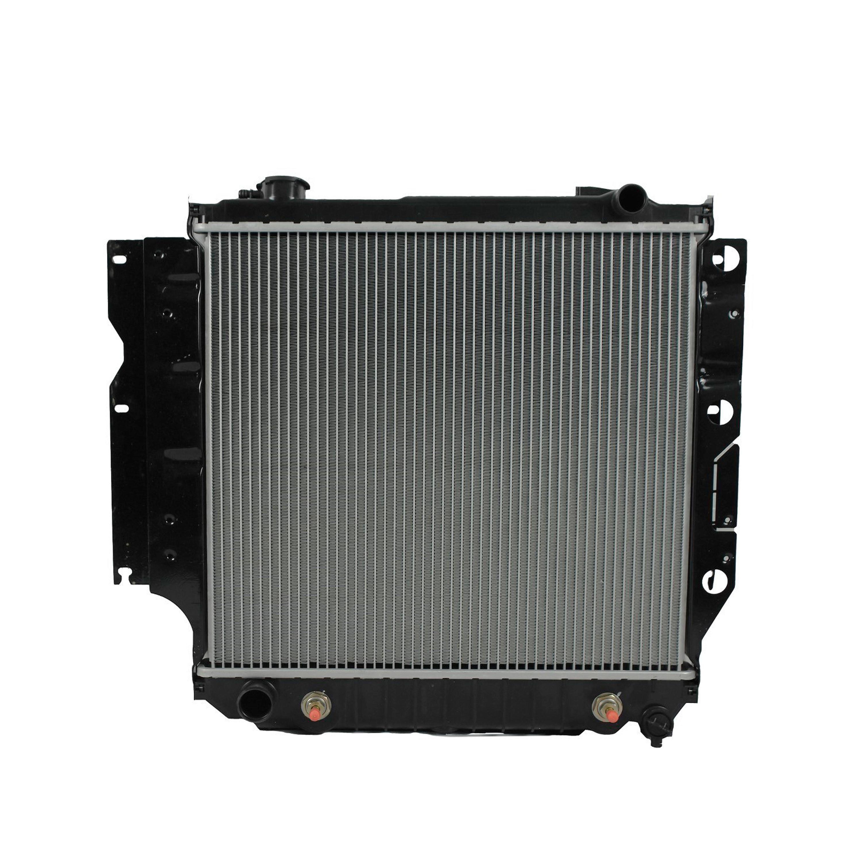 Radiador Automotriz Jeep Wrangler Sahara, Laredo, Sport T/A 87-85 32mm Tubo Soldado marca Deyac