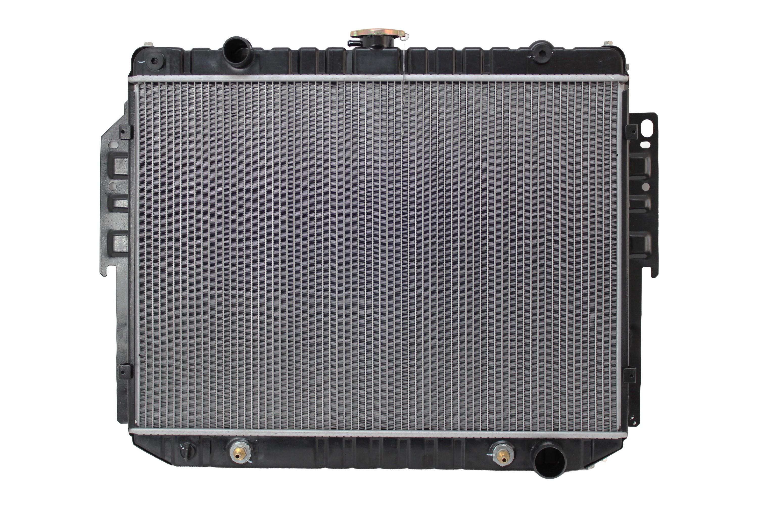 Radiador Automotriz Chrysler Town&contry B15Q 1500, B250 2500 B350 3500,Cherger 74 T/A 95-98 26mm Tubo Soldado marca Deyac