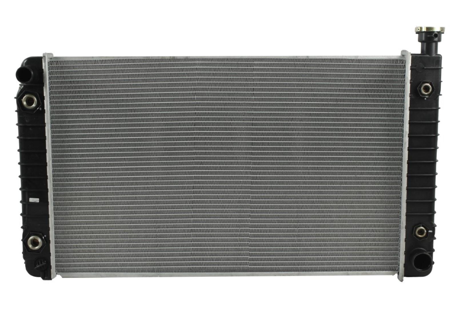 Radiador Automotriz GM C1500 C2500, Cheyenne, Silverado, Sierra C1500, GT, SL,SLE T/A 96-98 26mm Tubo Soldado marca Deyac