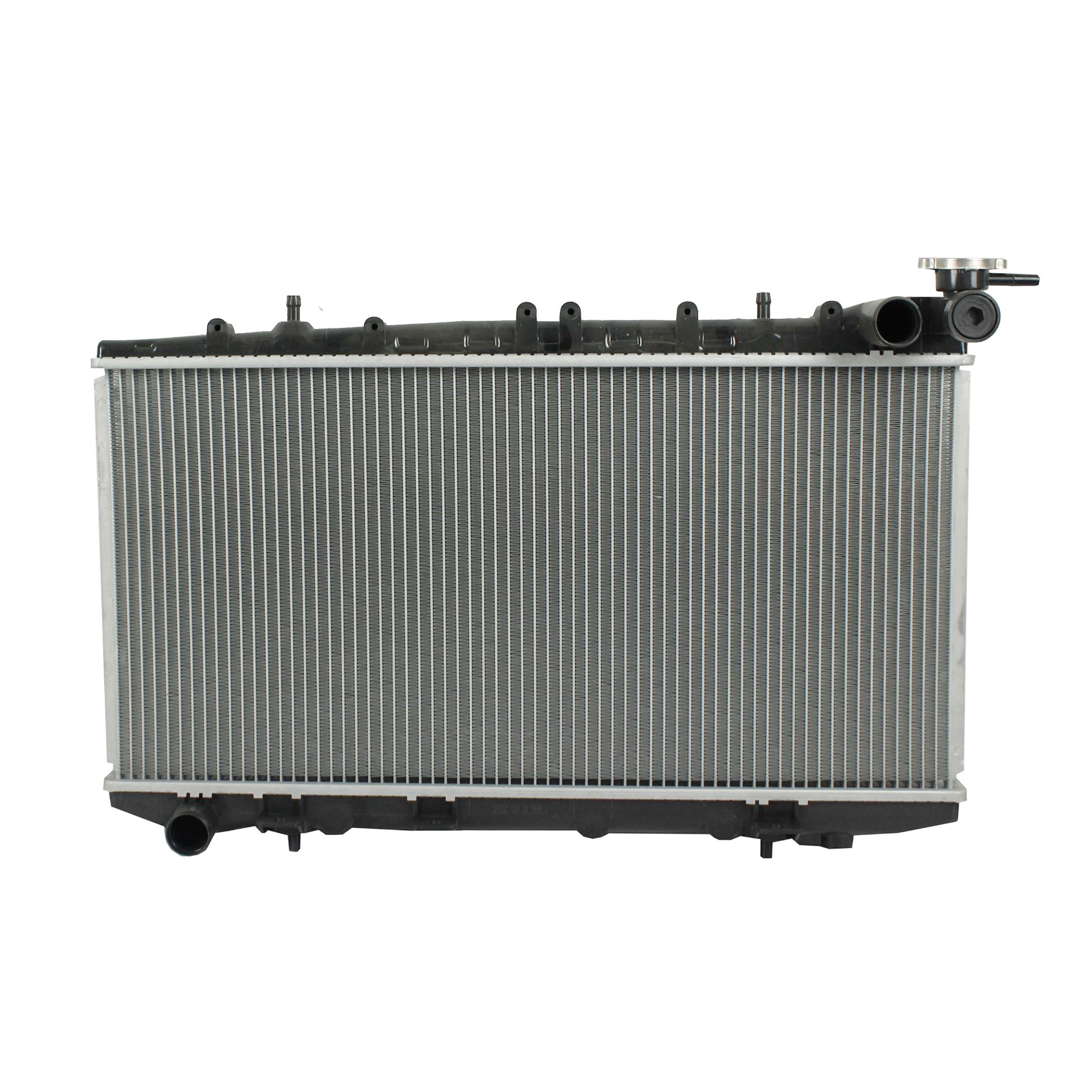 Radiador Automotriz Nissan Sentra Tsubame, Lucino,200 SX, Tsuru GSi II, T/M 91-00 16mm Tubo Soldado marca Deyac