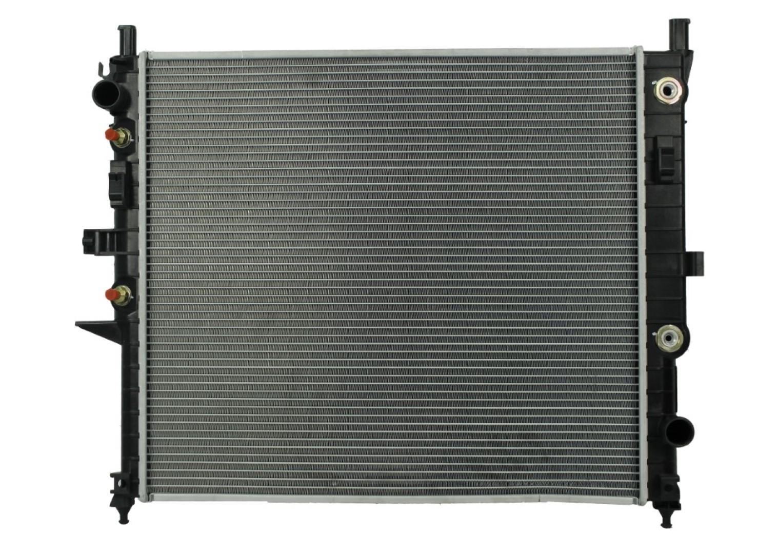 Radiador Automotriz Mercedes Benz ML320 Base 430, 500 T/A 98-05 32mm Tubo Soldado marca Deyac