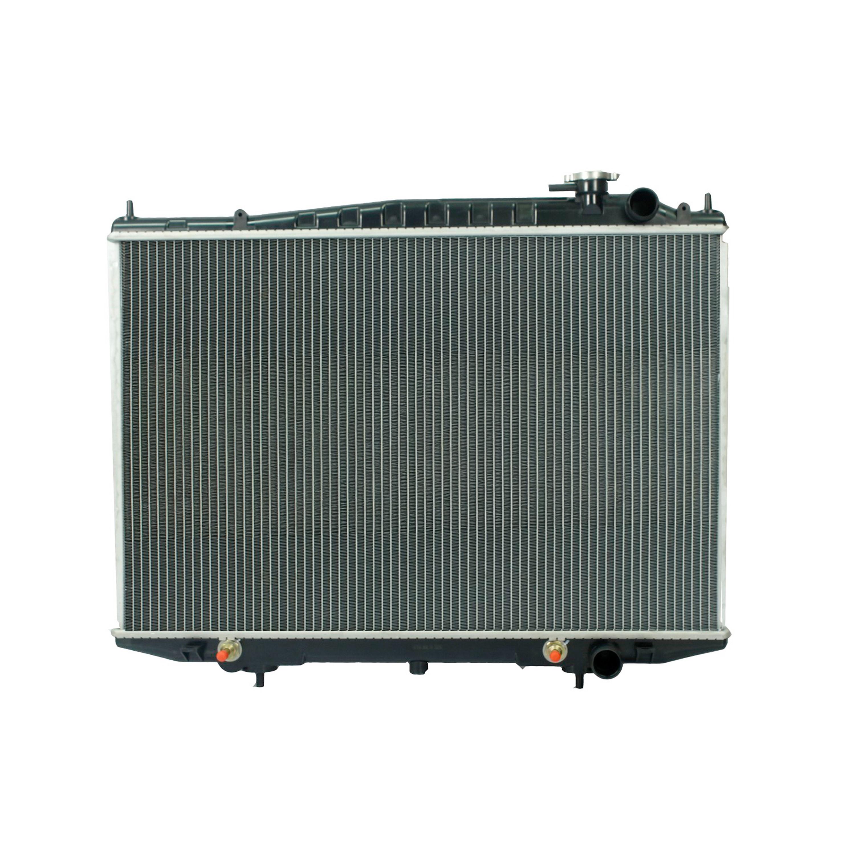 Radiador Automotriz Nissan Frontier Base XE, Xterra SE T/A 98-15 26mm Tubo Soldado marca Deyac