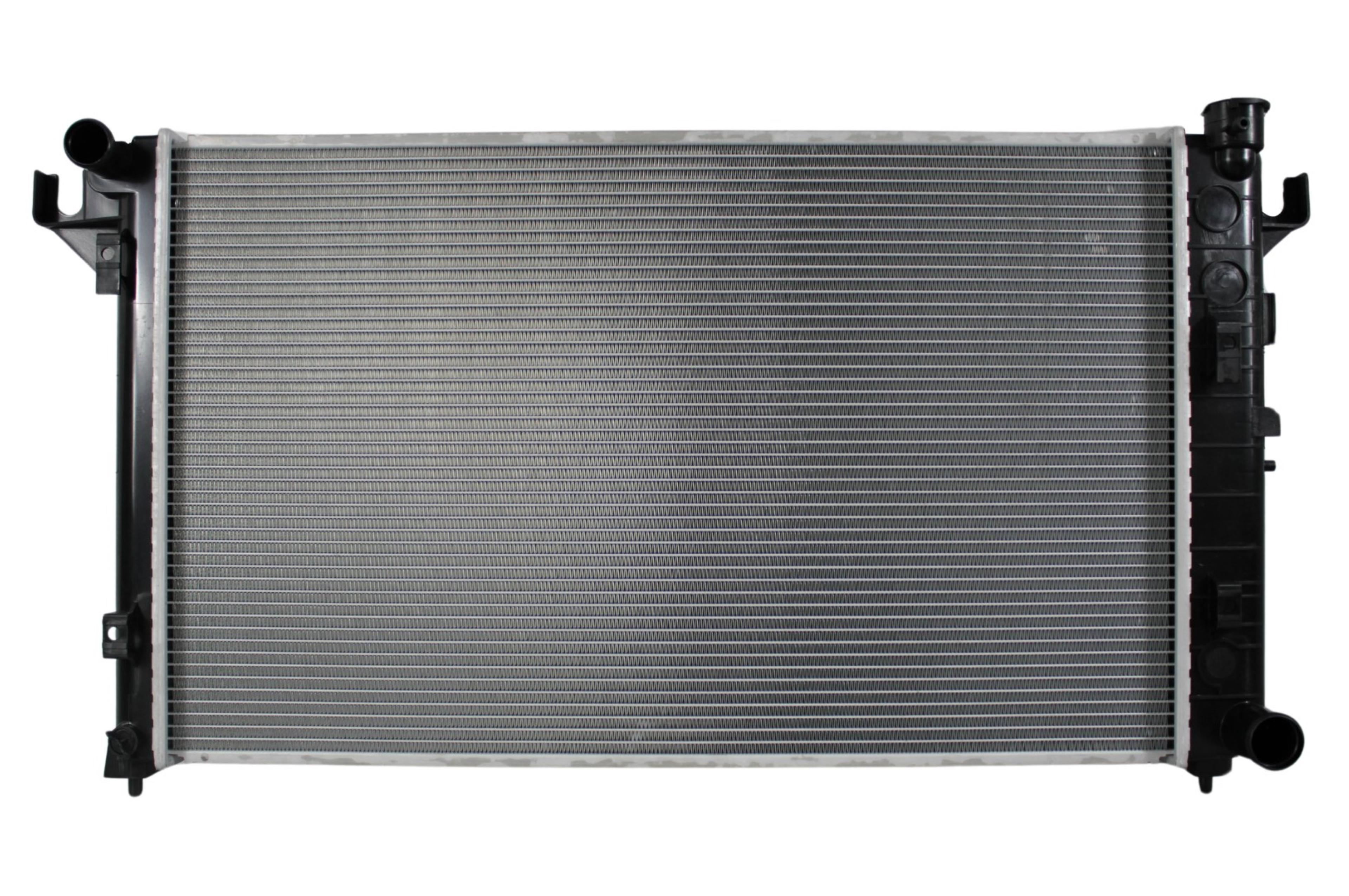 Radiador Automotriz RAM 1500 2500, 3500, 4000 T/M 98-01 26mm Tubo Soldado marca Deyac