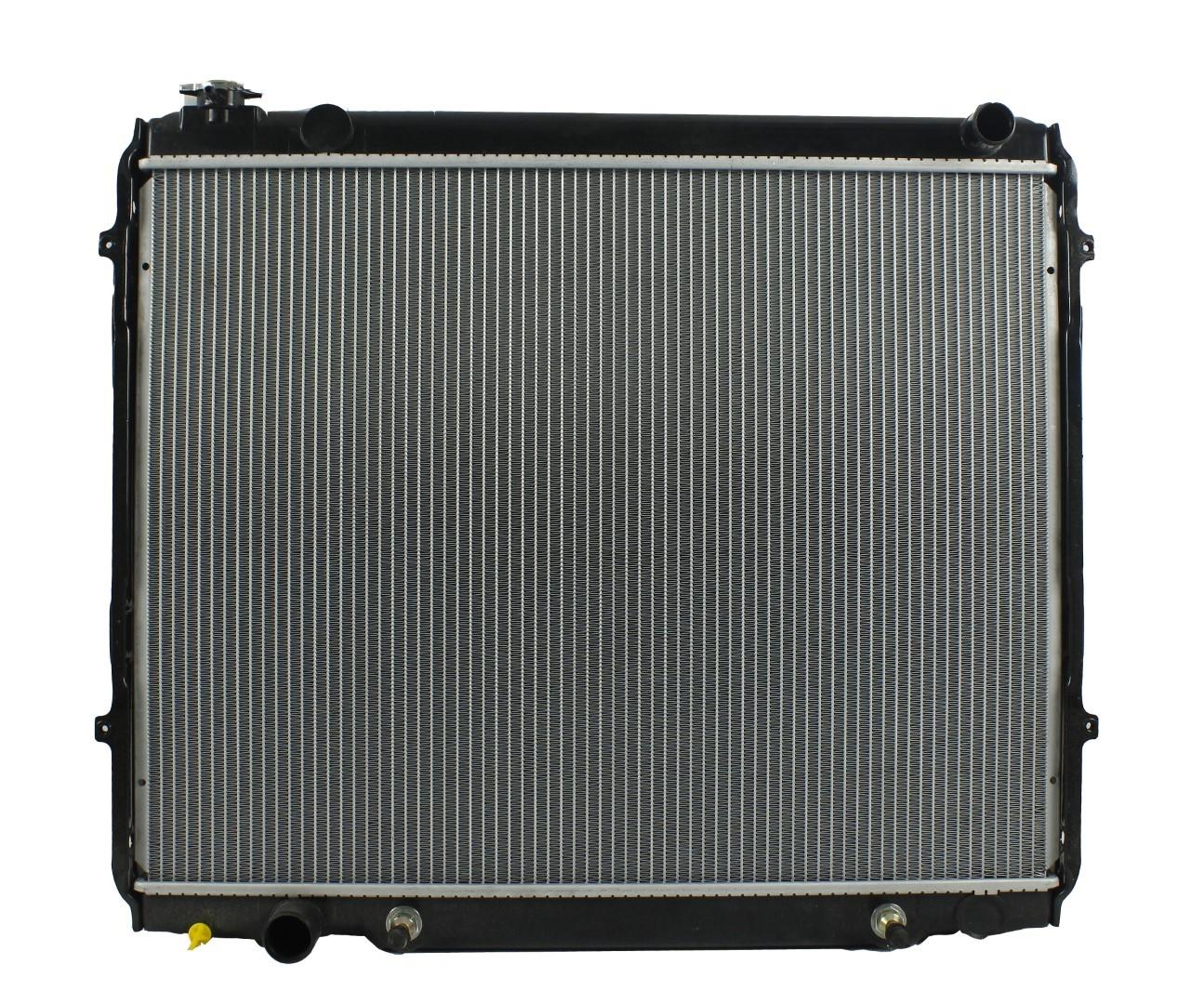 Radiador Automotriz Toyota Tundra base T/A Años 00-06 36mm Tubo Soldado marca Deyac