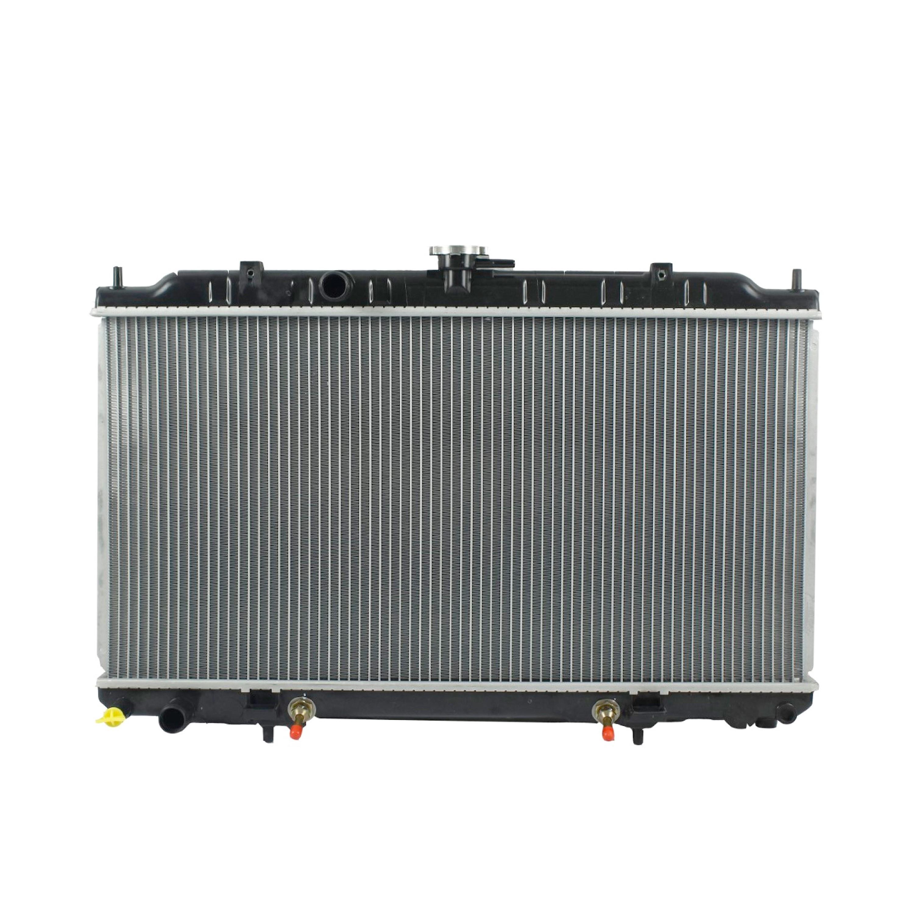 Radiador Automotriz Nissan Sentra GXE,XE,CA,LE,S,XE SE,GXE Sport T/M 00-06 16mm Tubo Soldado marca Deyac