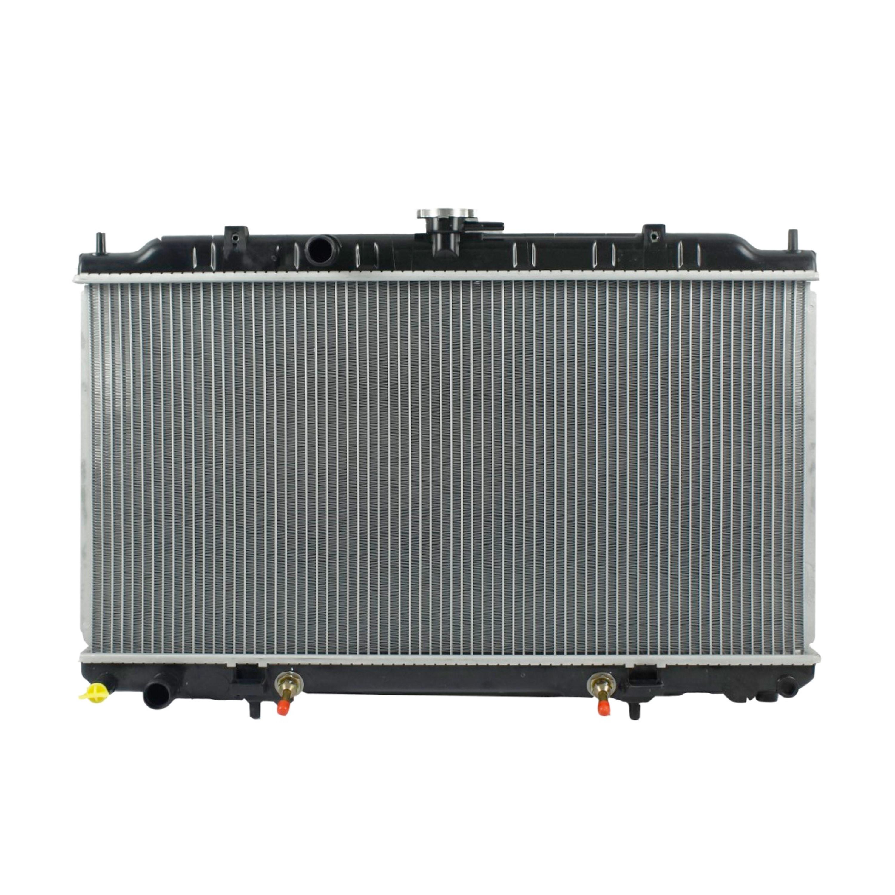 Radiador Automotriz Nissan Sentra GXE,XE,CA,LE,S,XE SE,GXE Sport T/A 00-06 16mm Tubo Soldado marca Deyac