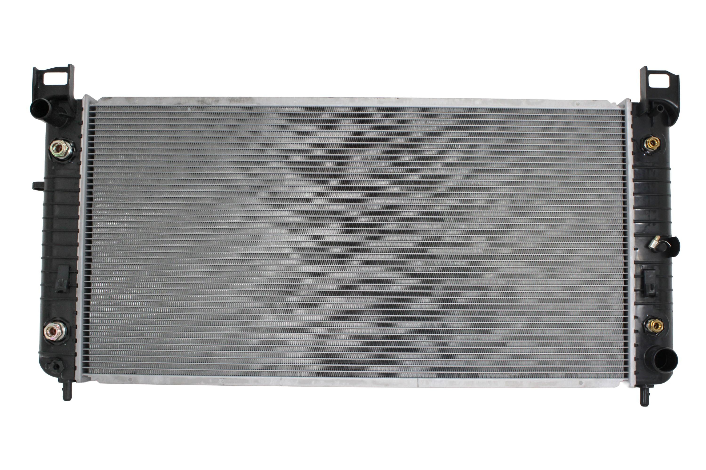 Radiador Automotriz GM Cadillac Suburban Silverado,Cheyenne,Tahoe,Avalanche, Yukon,Sierra,Escalade T/A 00-14 32mm Tubo Soldado marca Deyac