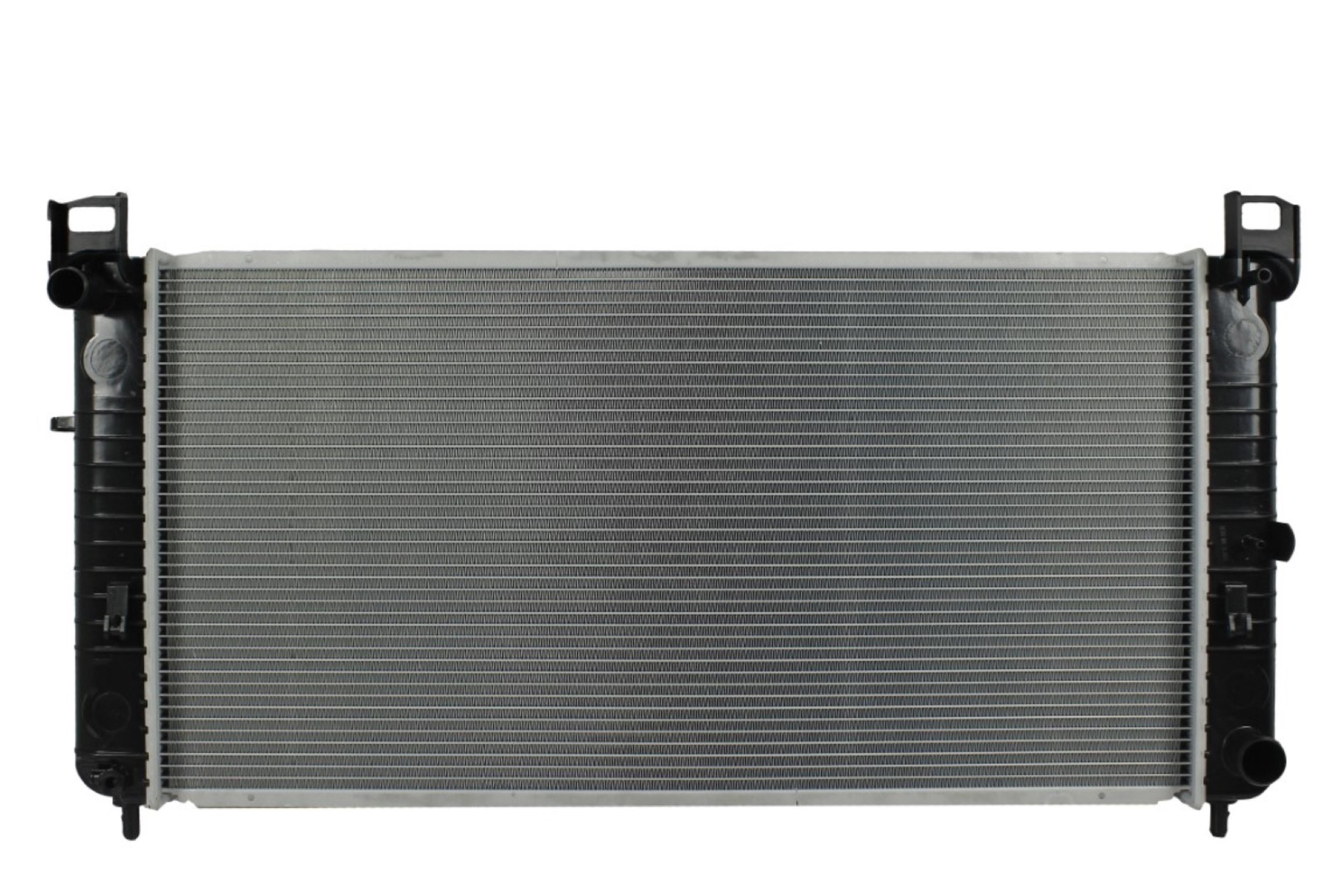 Radiador Automotriz GM Cadillac Suburban Silverado,Cheyenne,Tahoe,Avalanche, Yukon,Sierra,Escalade T/M 00-14 26mm Tubo Soldado marca Deyac