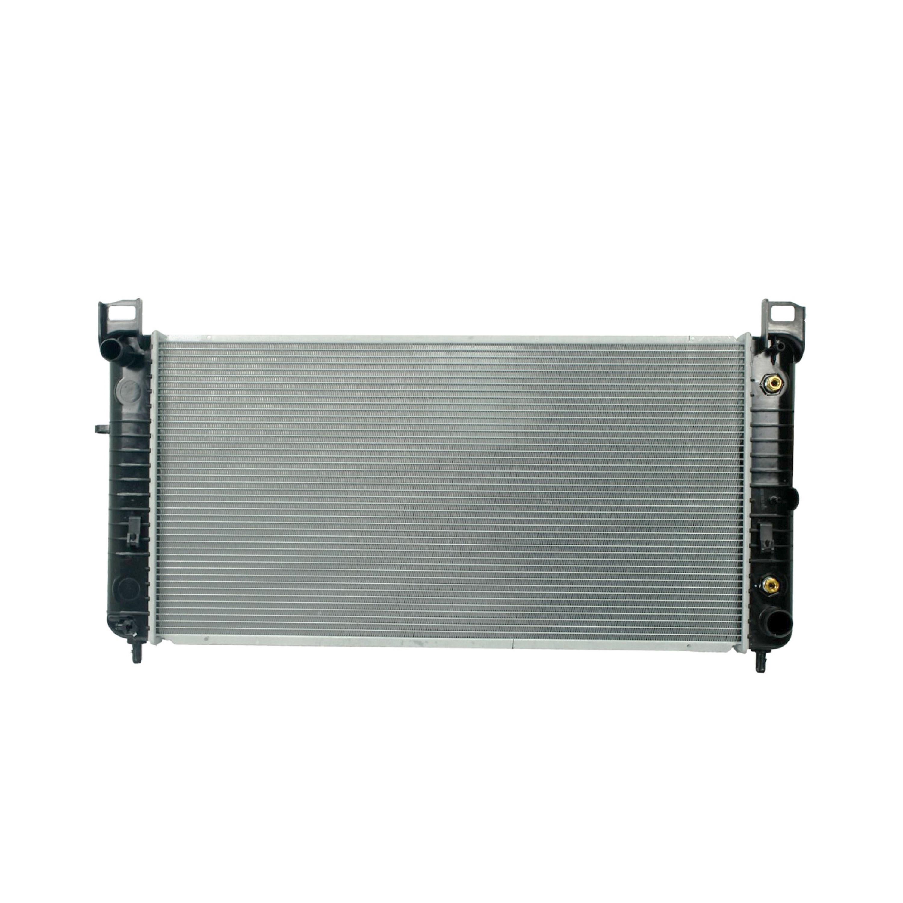 Radiador Automotriz GM Cadillac Suburban Silverado, Cheyenne, Tahoe, Avalanche, Yukon, Sierra, Escalade T/A 00-14 26mm Tubo Soldado marca Deyac