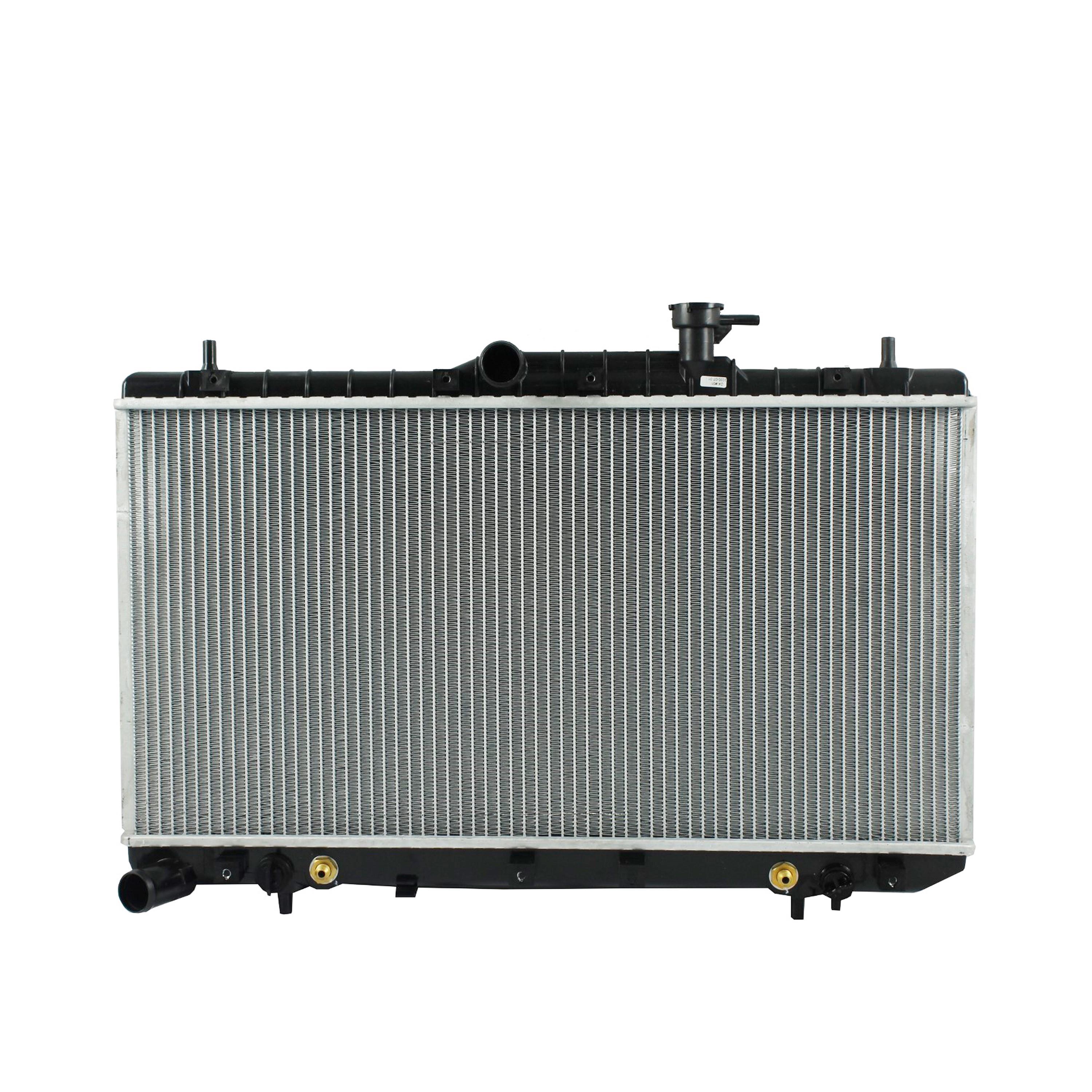 Radiador Automotriz Hyundai CH verna Accent T/A 00-05 16mm Tubo Soldado marca Deyac