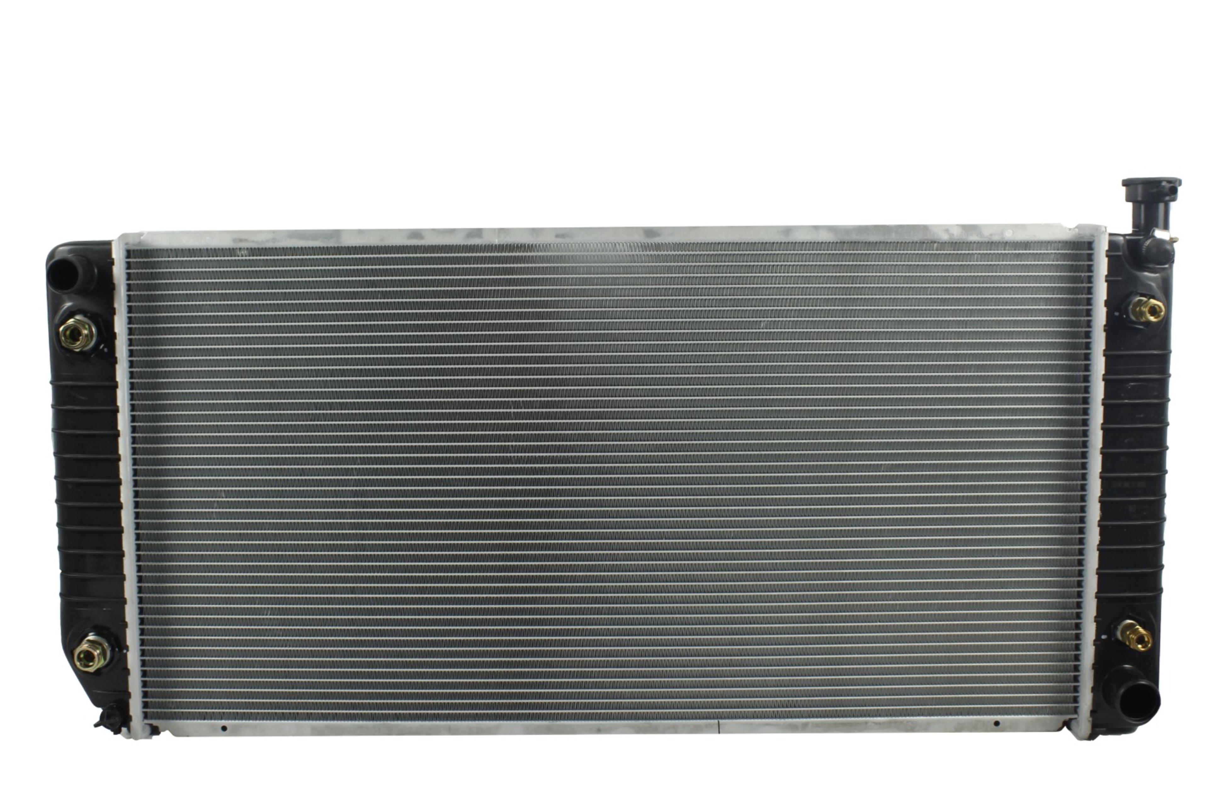 Radiador Automotriz Cadillac Chevrolet Escalade Silverado, Suburban,Heavy duty; tahoe, Sierra T/A 94-00 26mm Tubo Soldado marca Deyac