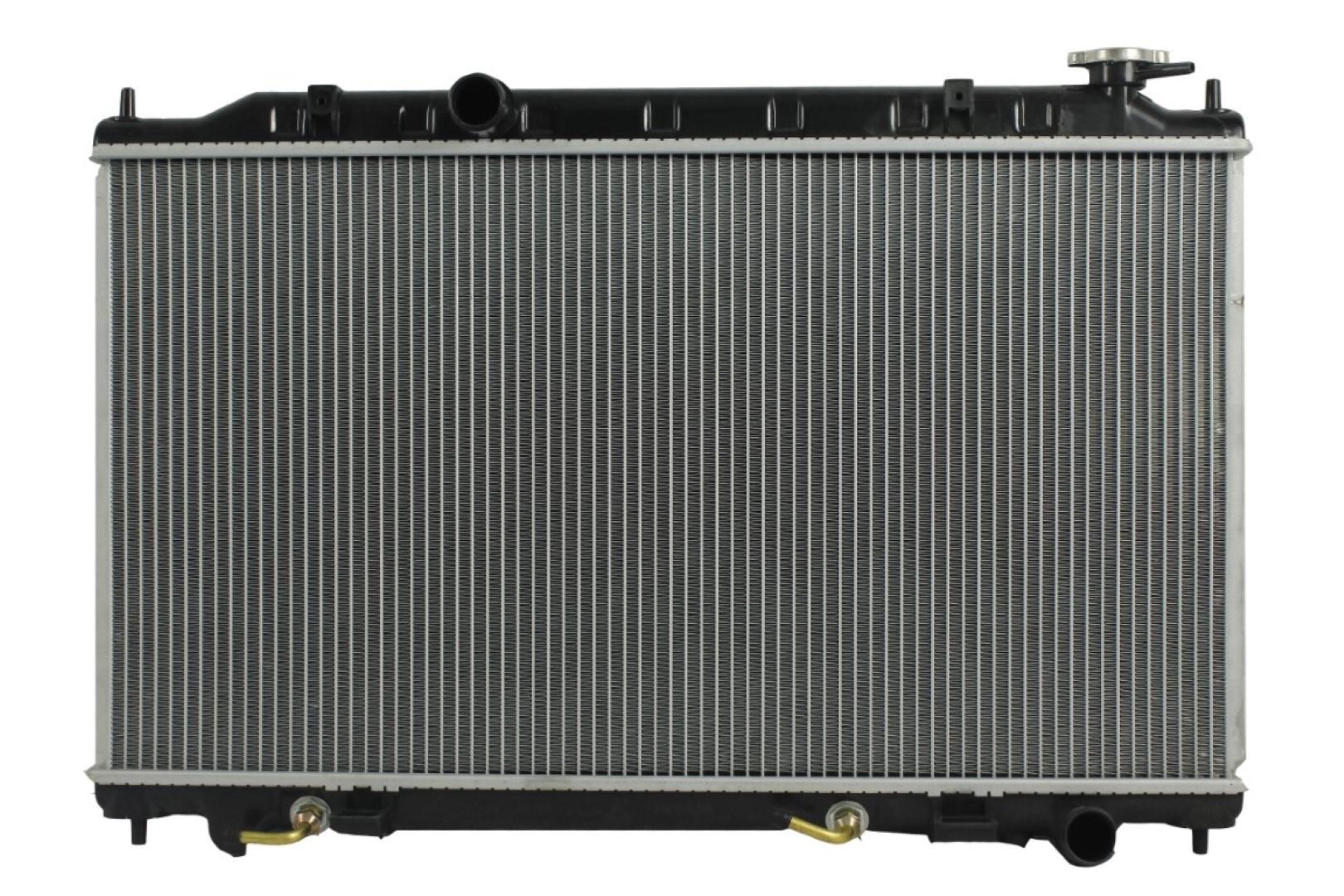 Radiador Automotriz Nissan Maxima SE, SE Elite, SE Touring,SL, SL Luxury T/A 04 26mm Tubo Soldado marca Deyac
