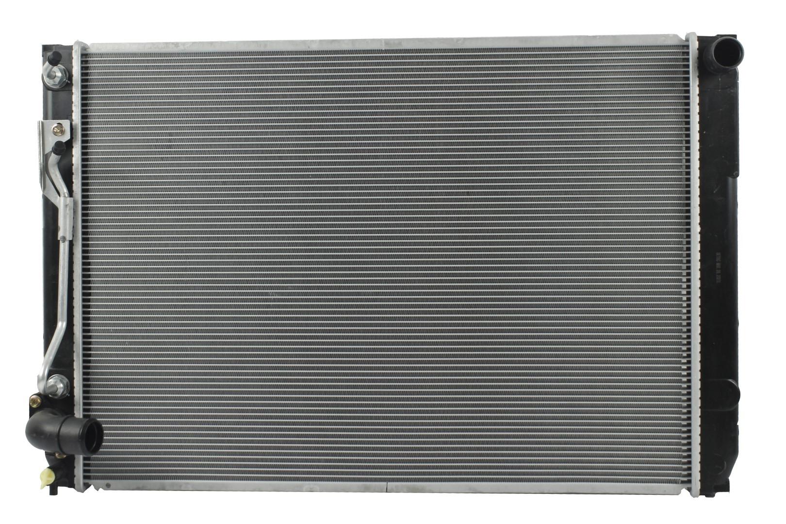 Radiador Automotriz Toyota Sienna T/A Años 05-06 22mm Tubo Soldado marca Deyac