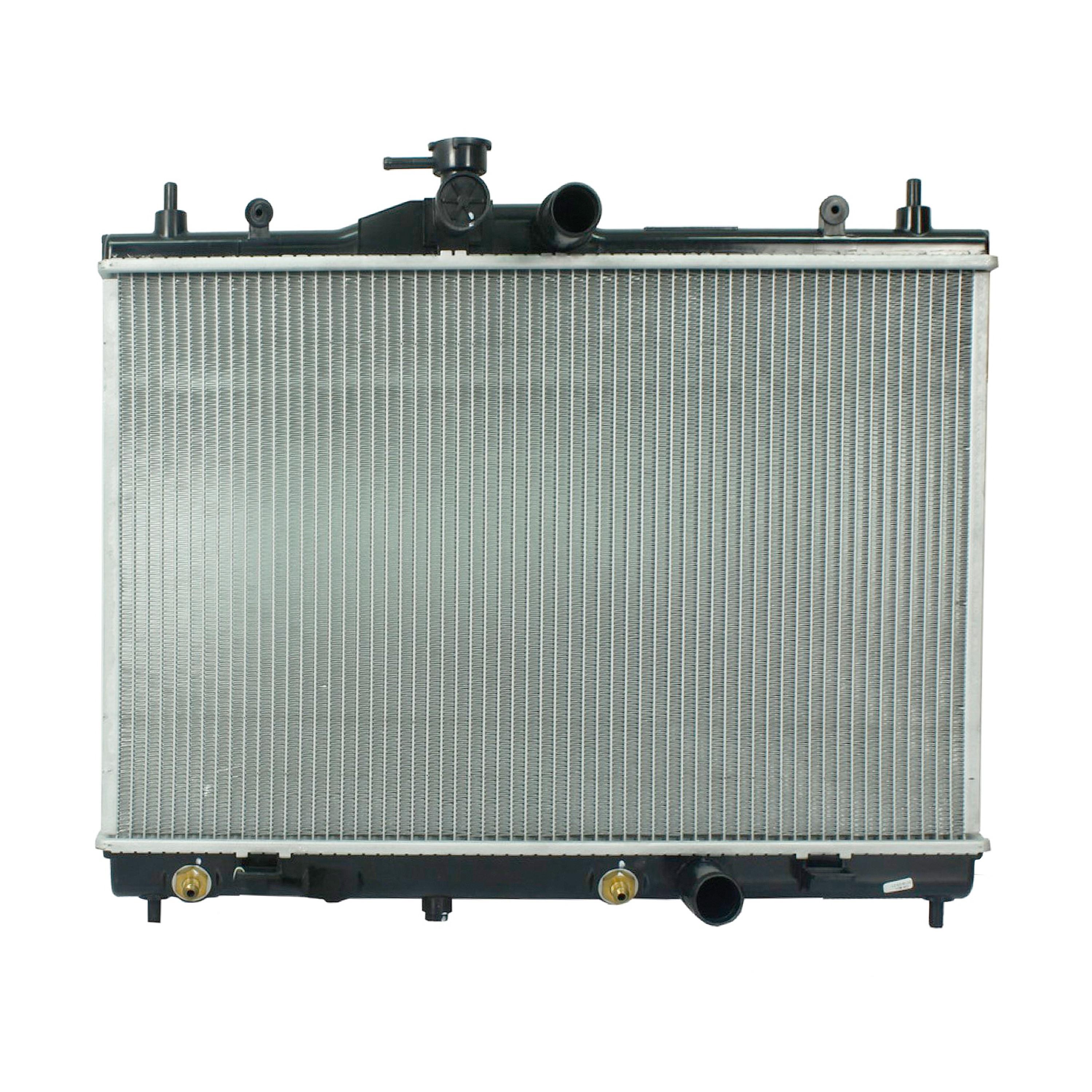 Radiador Automotriz Nissan Tiida Versa T/A 07-16 16mm Tubo Soldado marca Deyac