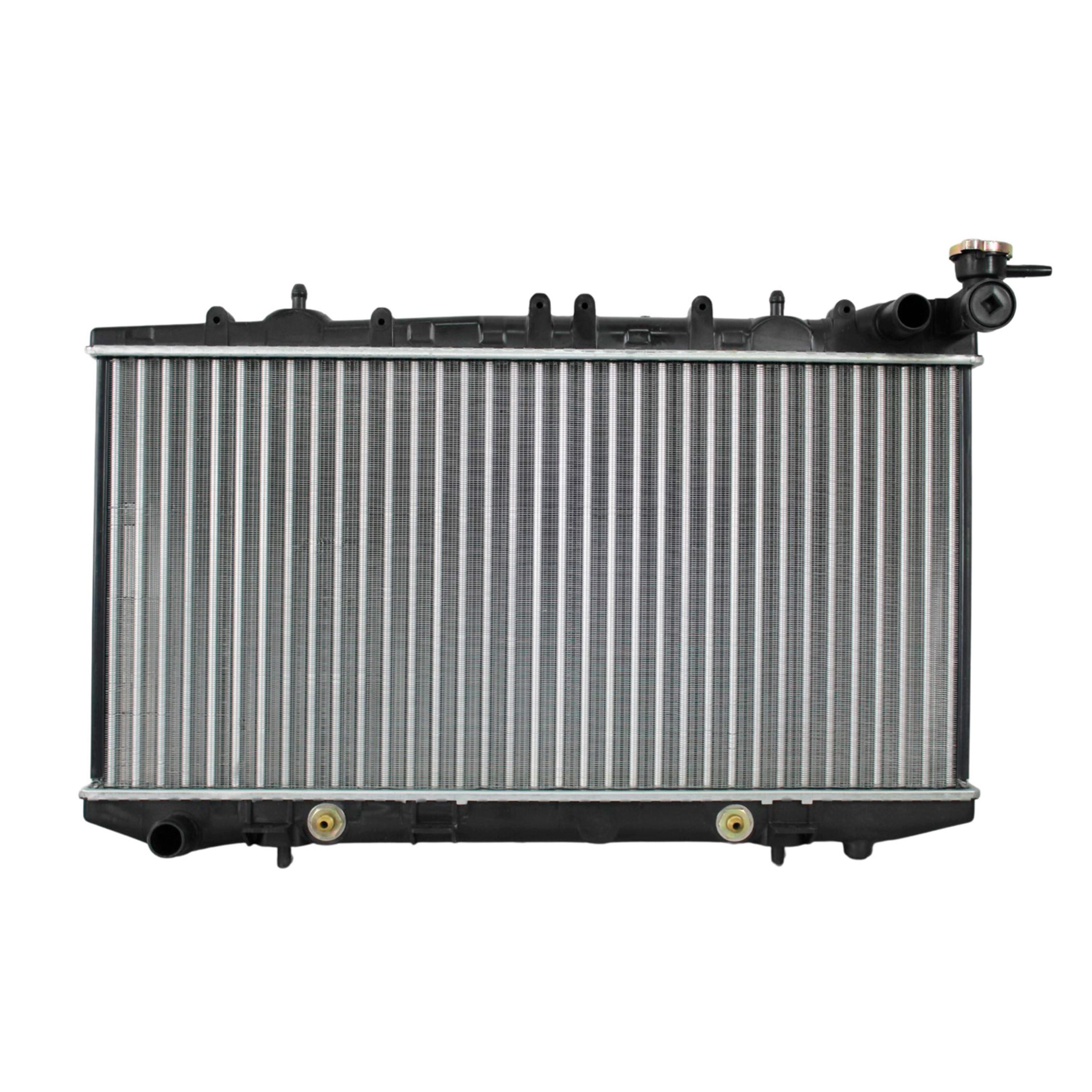 Radiador Automotríz Nissan NX Tsuru GS Austero Sentra Tsubame T/A 91-15 23mm Aluminio M marca Deyac