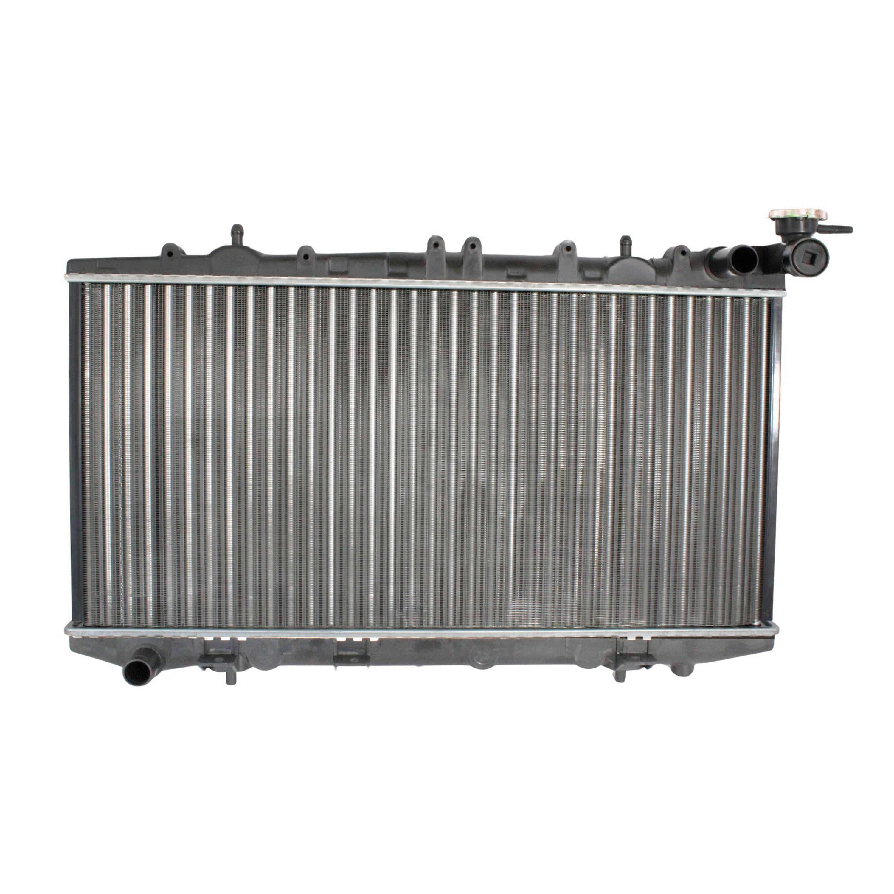 Radiador Automotríz Nissan NX Tsuru GS Austero Sentra Tsubame T/M 91-15 34mm Aluminio M marca Deyac