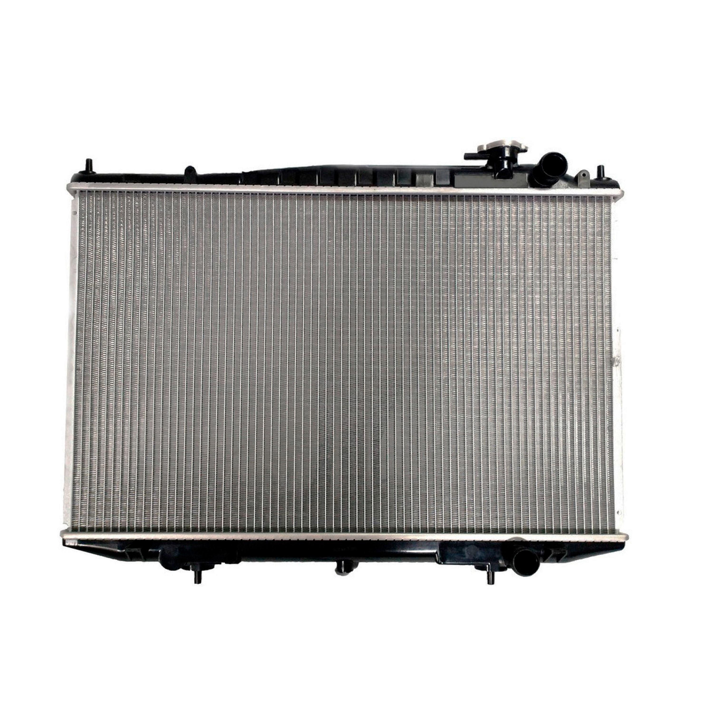 Radiador Automotriz Nissan Pickup D22, Frontier Xterra T/A T/M 98-15 16mm Tubo Soldado marca Deyac