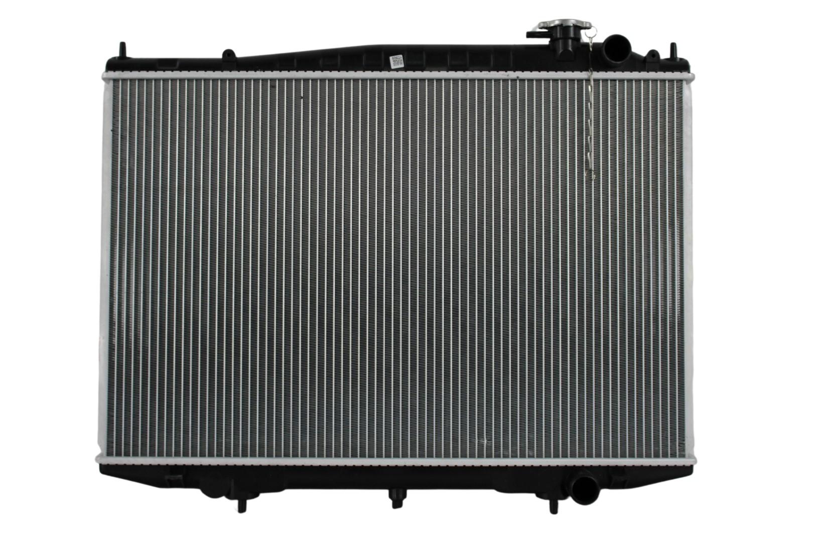 Radiador Automotriz Nissan D22 Pick up Frontier Xterra T/A T/M 98-15 26mm Tubo Soldado marca Deyac