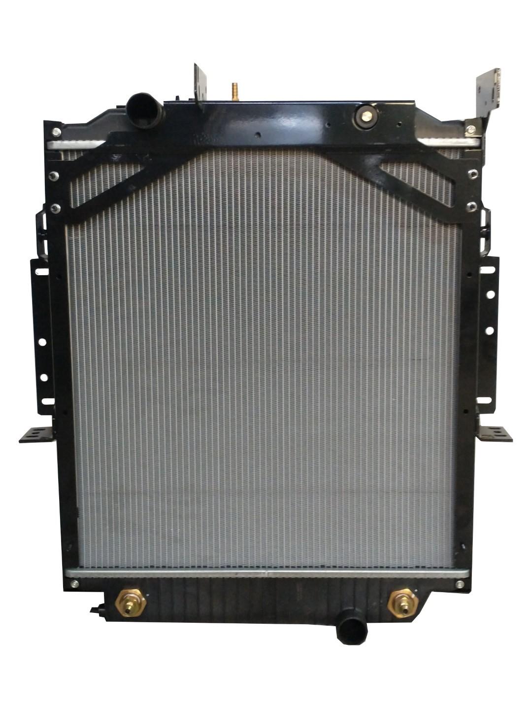 Radiador Tracto Camión Freightliner MT45 MT55 03-11 Plástico/Aluminio T/A Con Marco marca Deyac