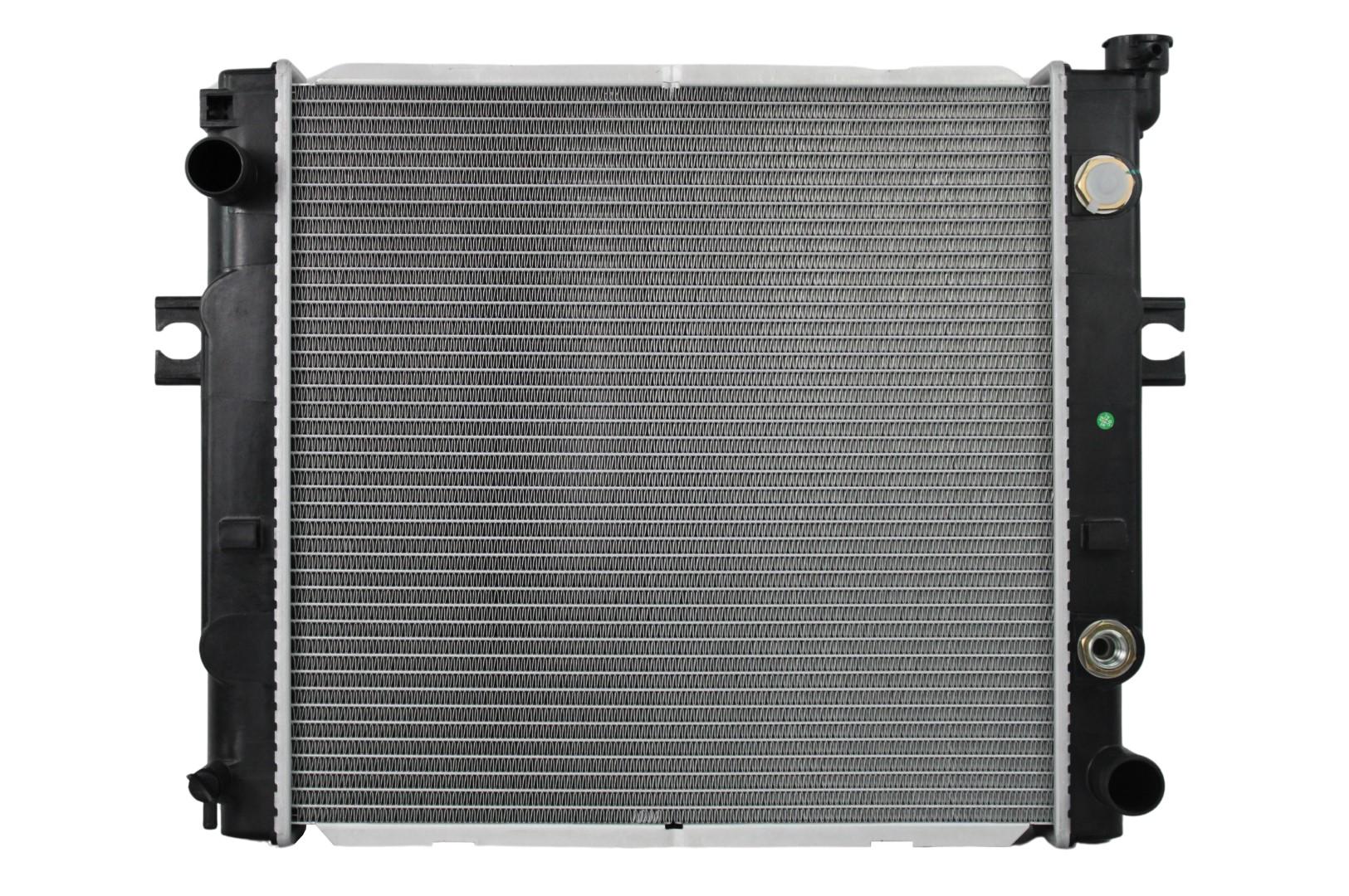 Radiador Montacargas Toyota FORKLIFT 7FGU25-30 FORKLIFT 7FGU32 17 3/4 x 17 1/4 x 36mm Plástico/Aluminio T/A marca Deyac