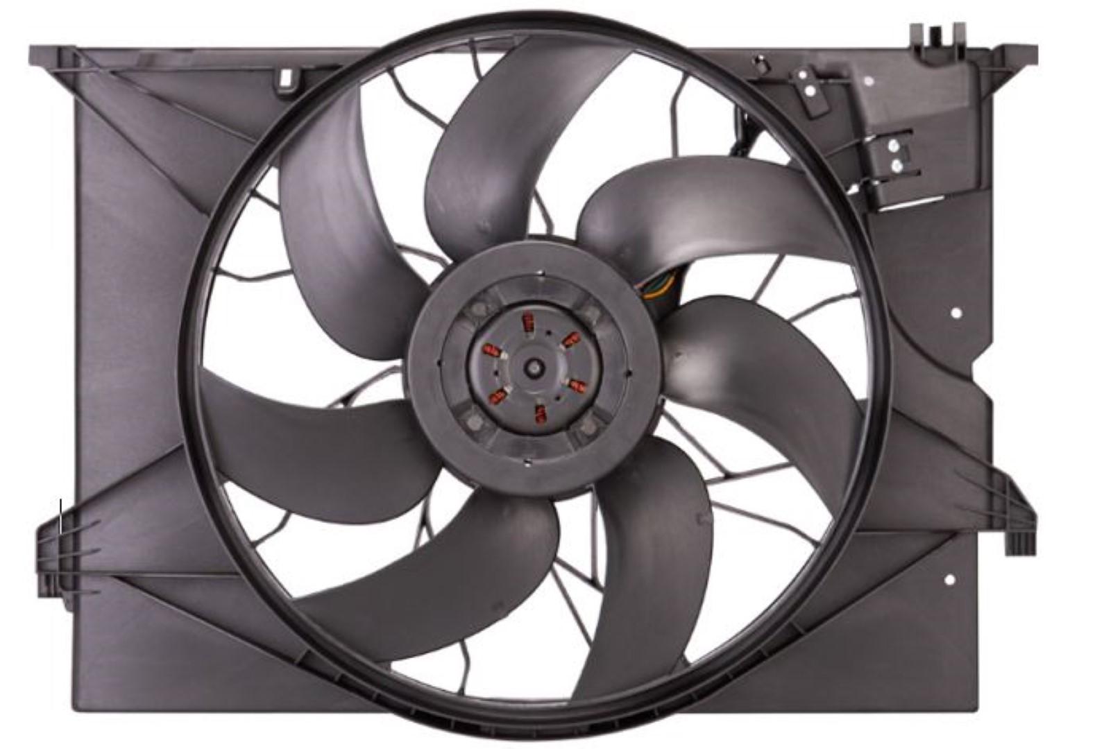 Motoventilador Automotriz Mercedes Benz CL550 S350 S400 S450 S500 07 – 13 marca Deyac