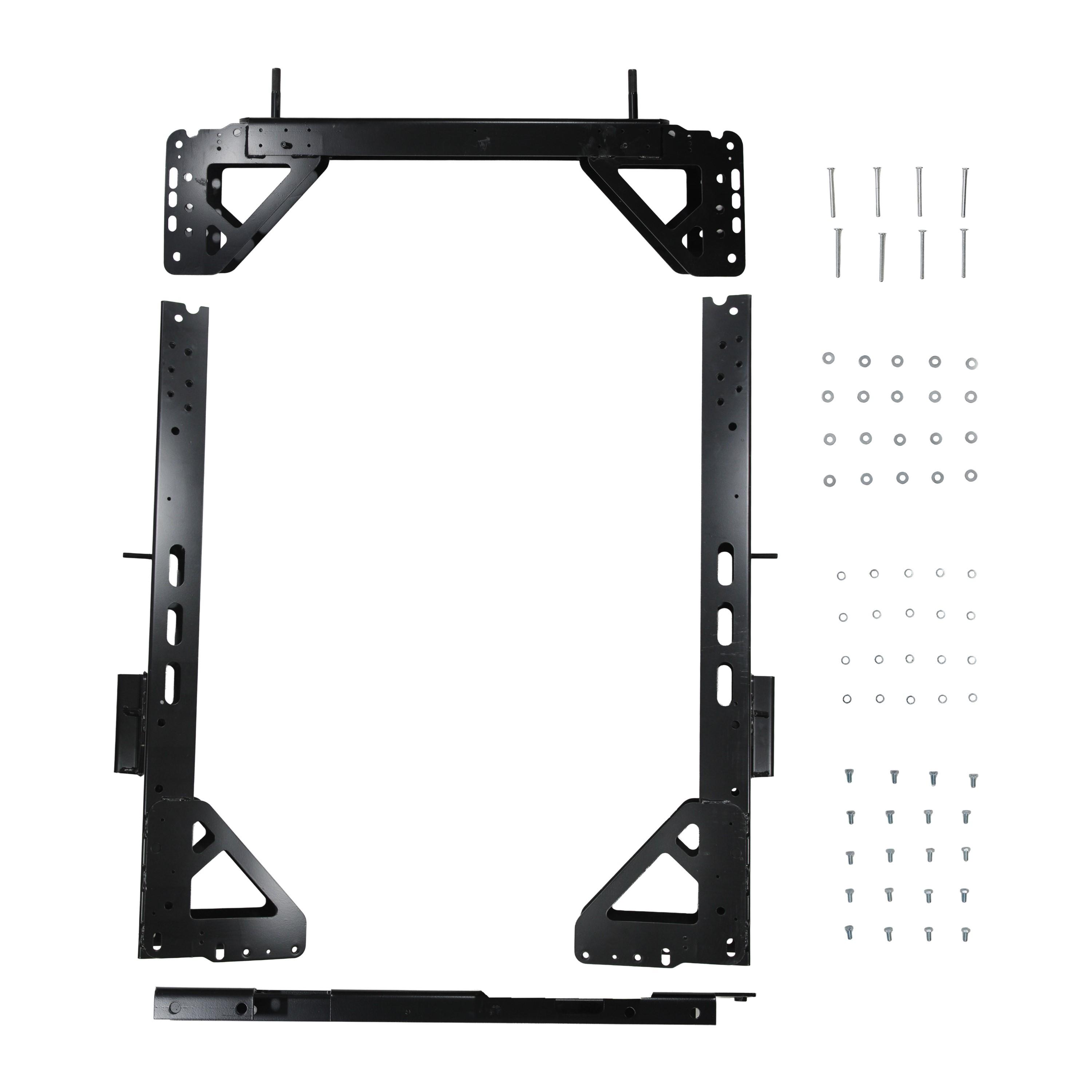 Marco Radiador Tracto Camión Kenworth T 400 Base T800 Base W900 Base PT 384 386 389 08-13 Plástico/Aluminio T/M Marco marca Deyac