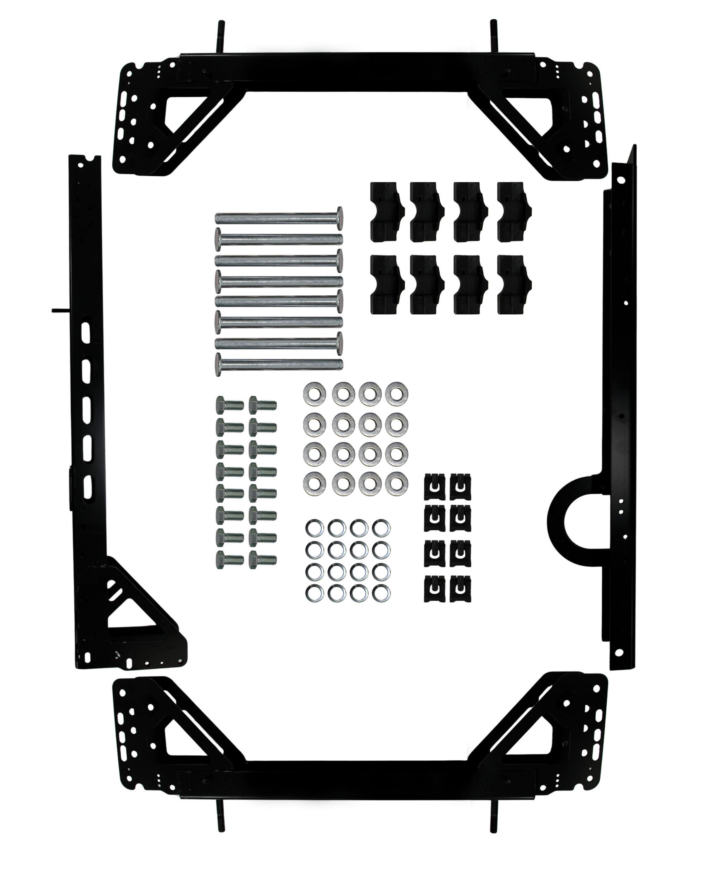 Marco Radiador Tracto Camión Kenworth W900 06-13 Plástico/Aluminio T/M Marco marca Deyac