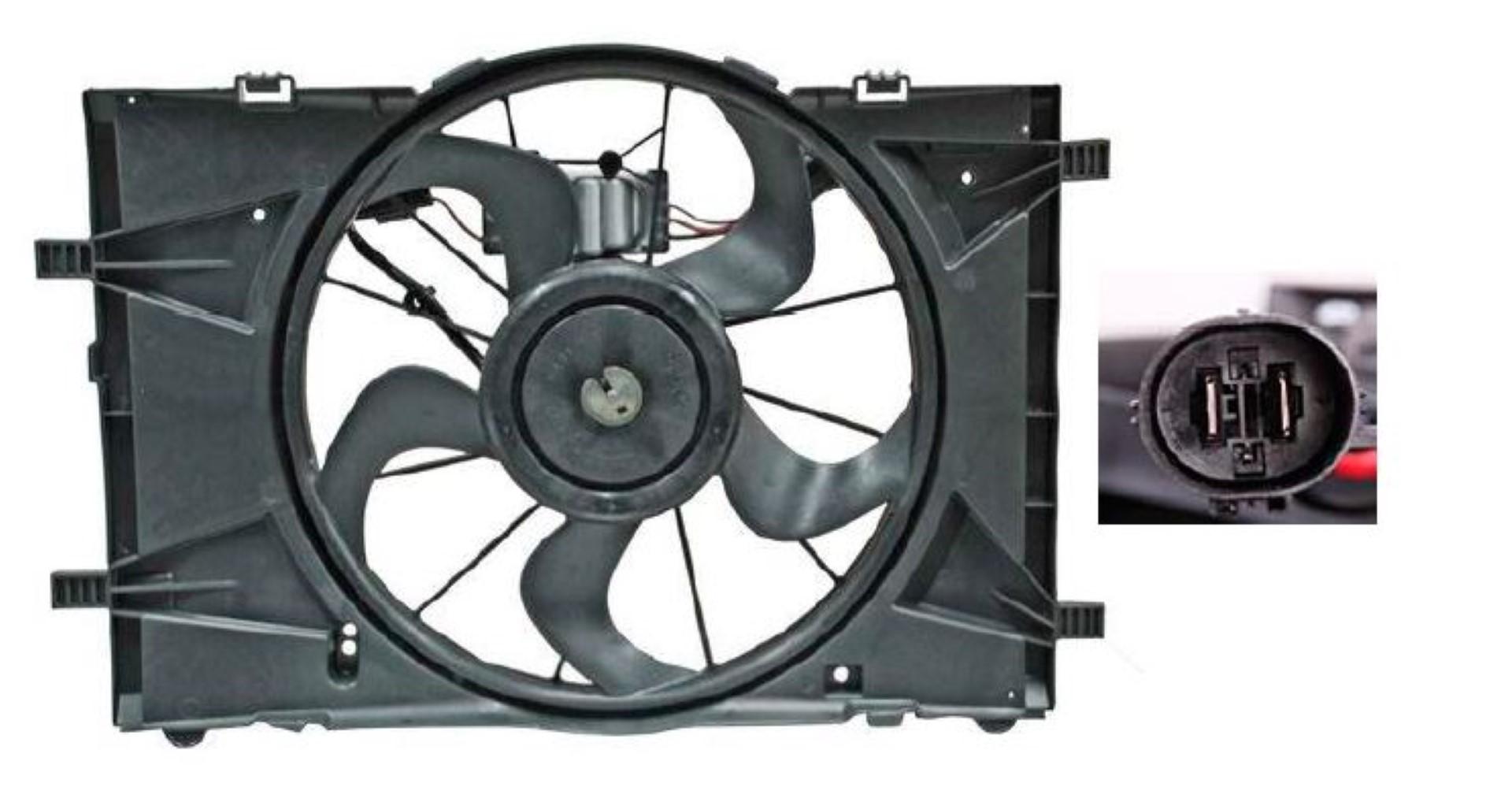 Motoventilador Automotriz Ford Fusion 10-12 marca Deyac