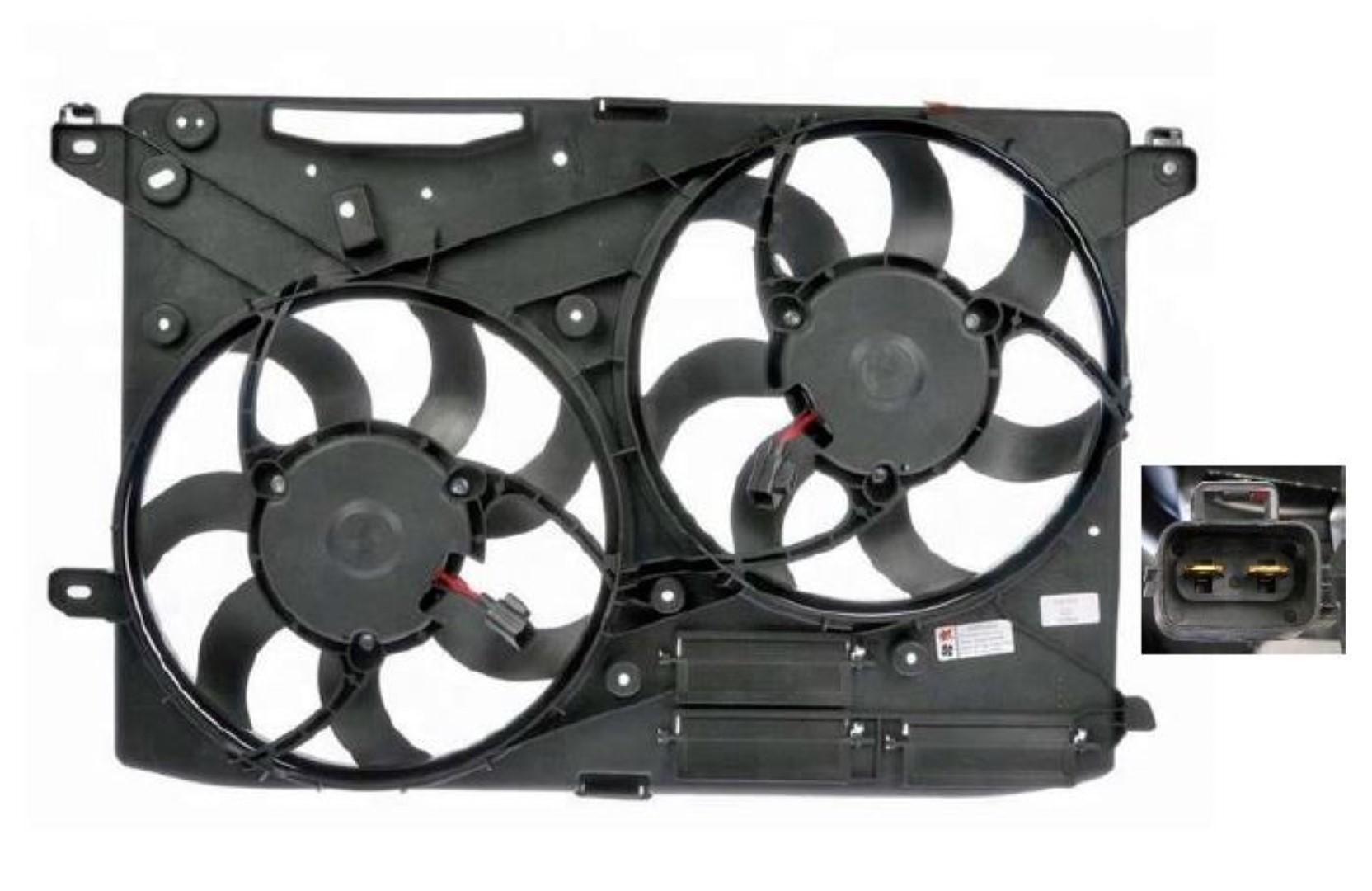 Motoventilador Automotriz Ford Fusion 13-17 marca Deyac