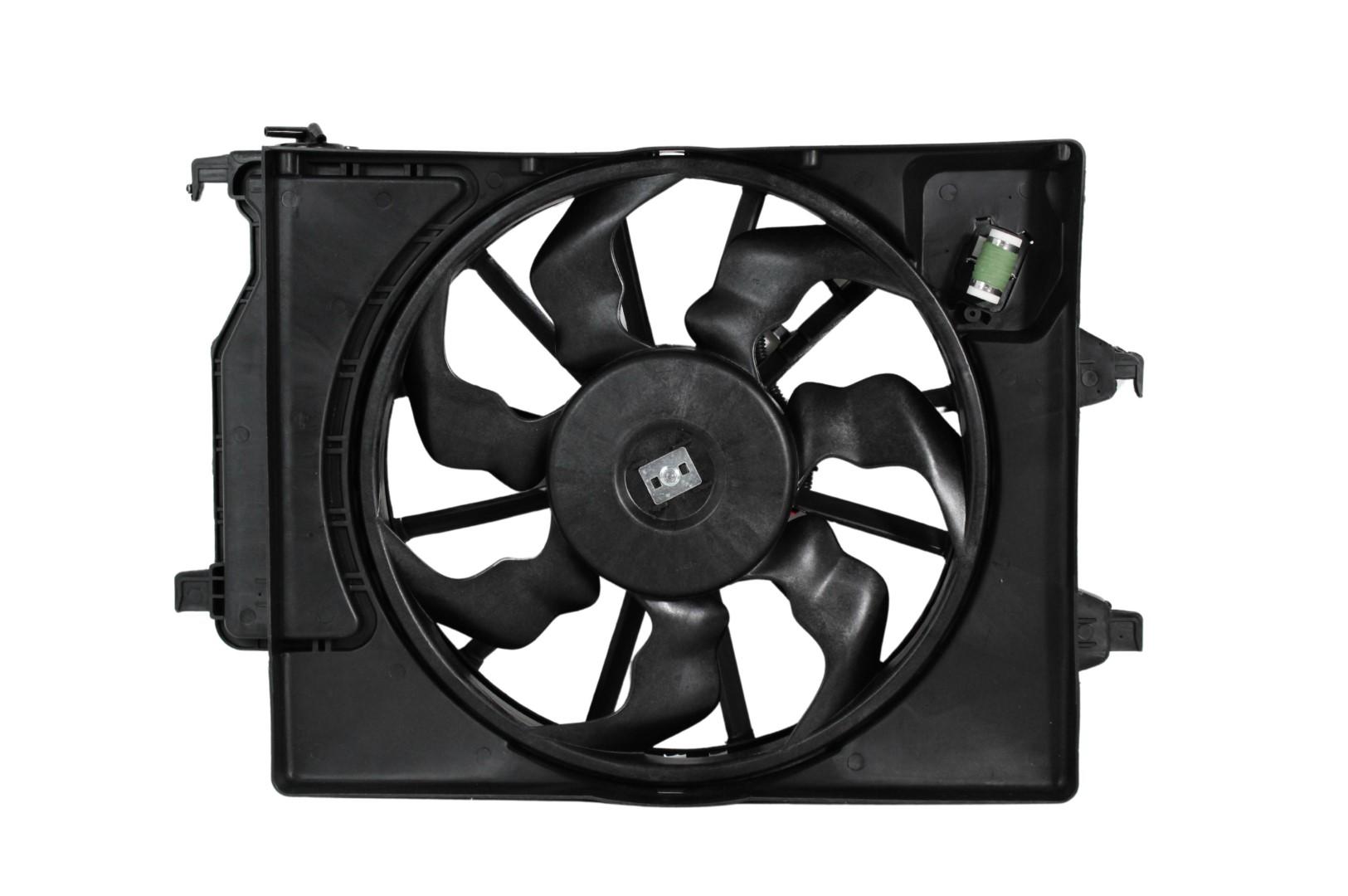 Motoventilador Automotriz Kia Rio 18-23 Hyundai Accent 18-22 marca Deyac